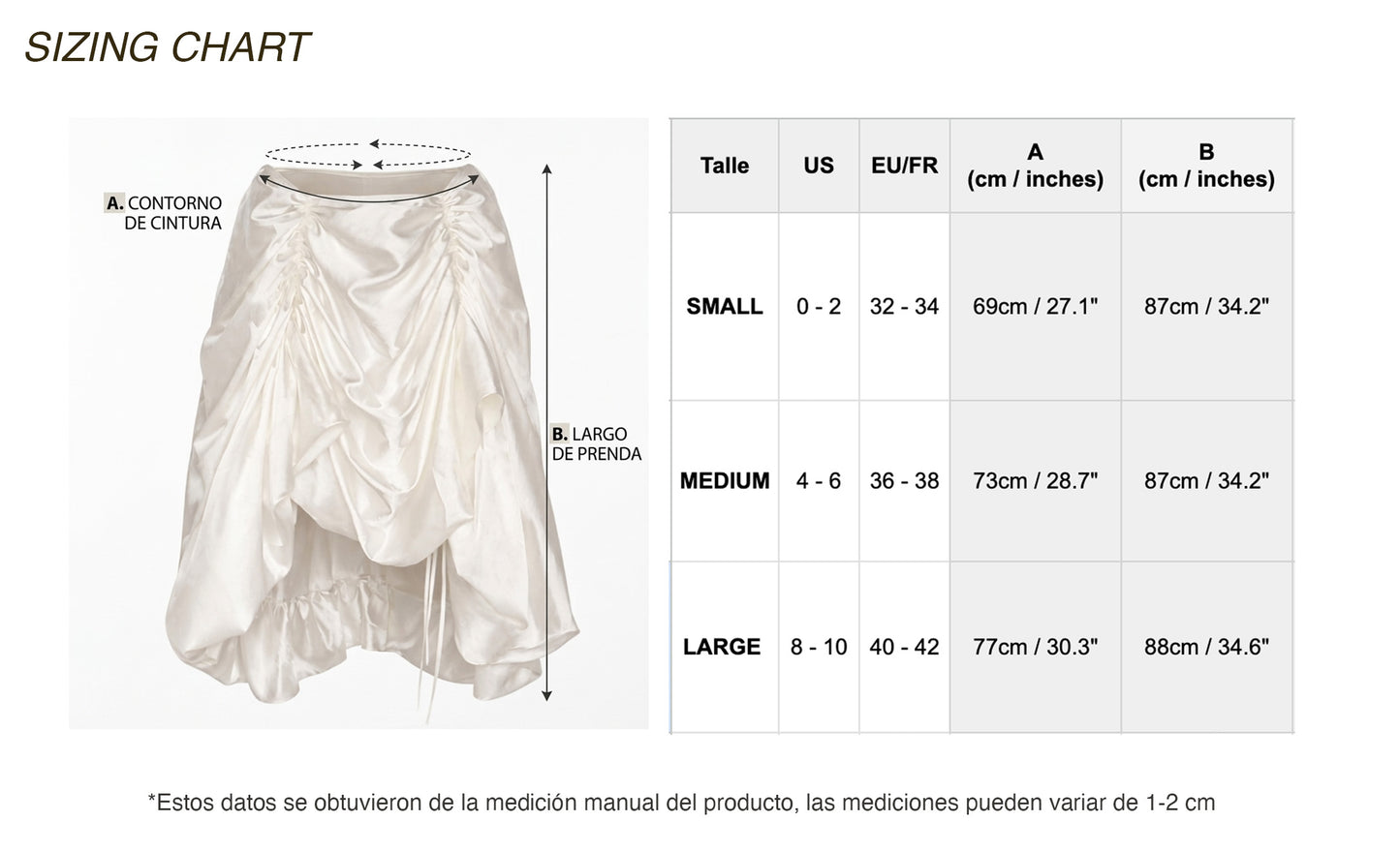 ANTOINETTE SKIRT NEGRO