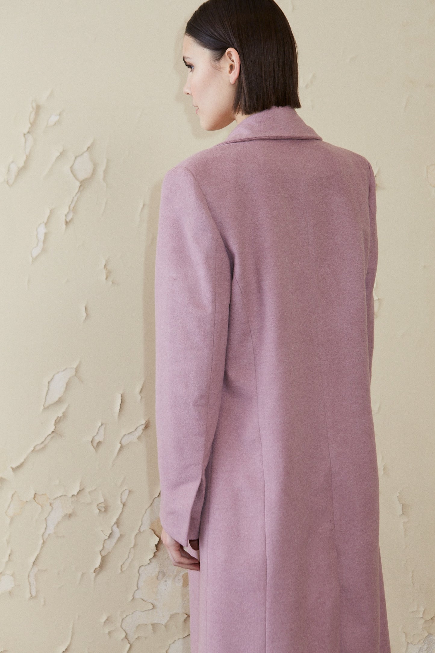 Coronel Diaz Coat Rosa