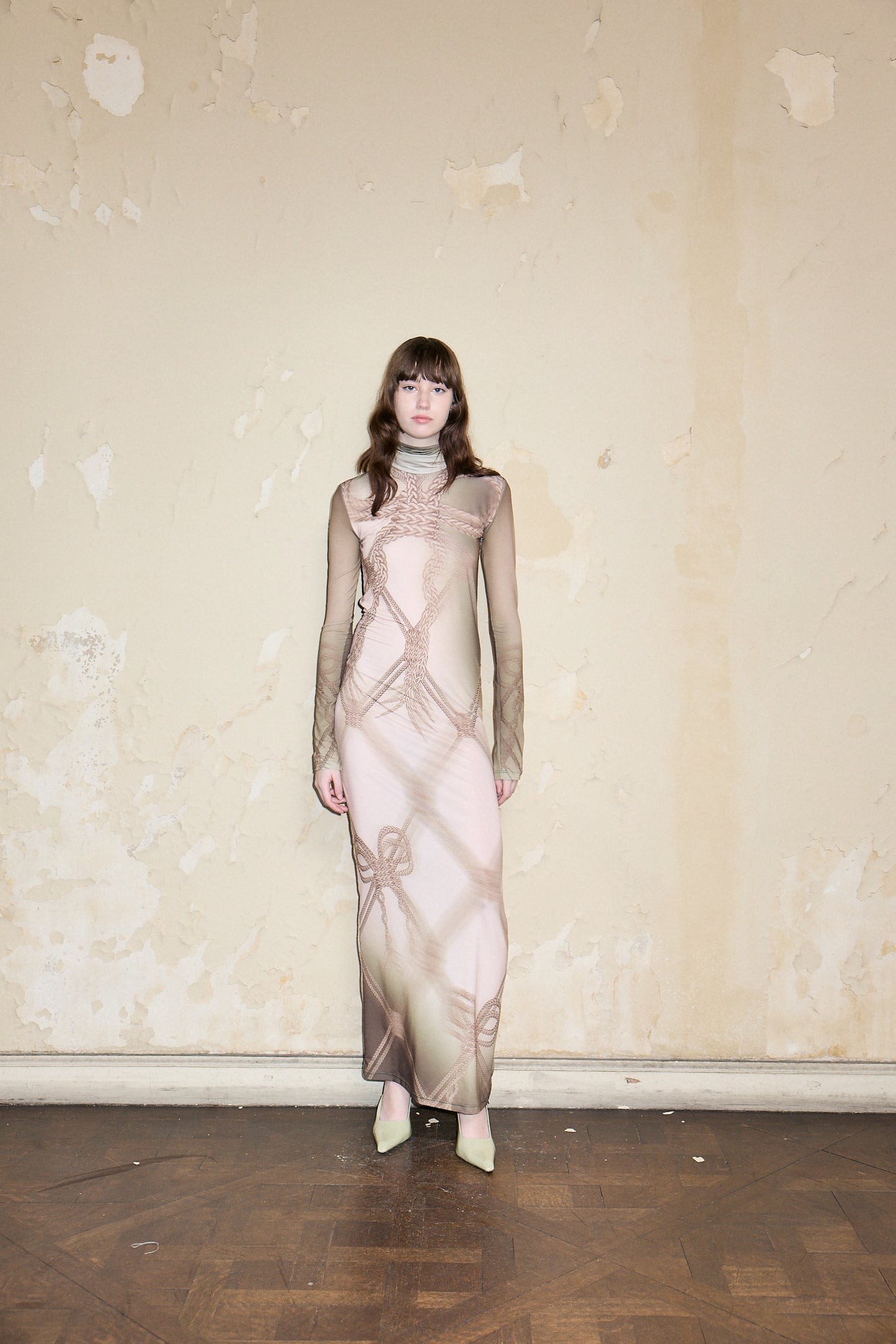 OLAYA DRESS PRINT ROSA