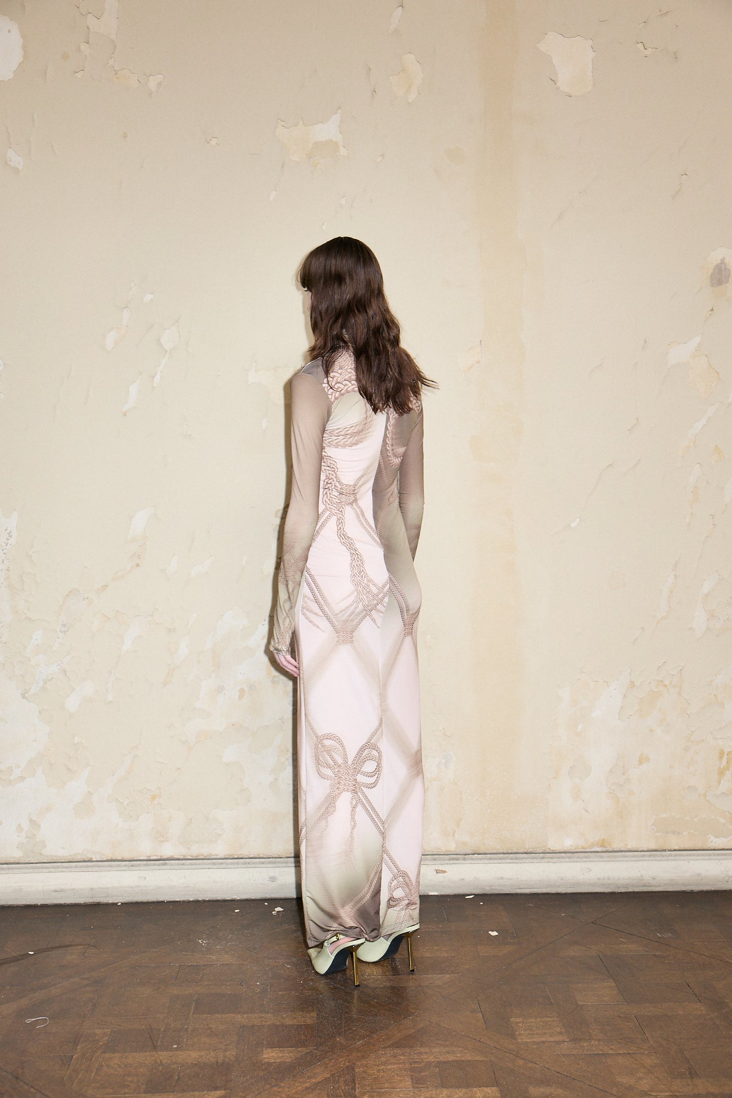 OLAYA DRESS PRINT ROSA