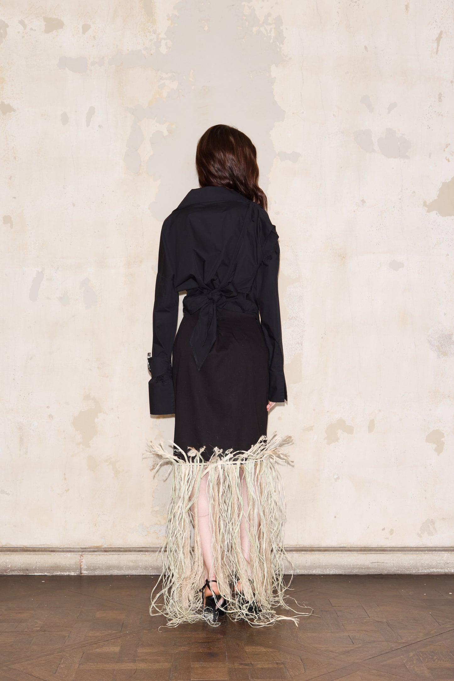 FERRE SKIRT NEGRA - 𝙝𝙚𝙘𝙝𝙤 𝙖 𝙥𝙚𝙙𝙞𝙙𝙤