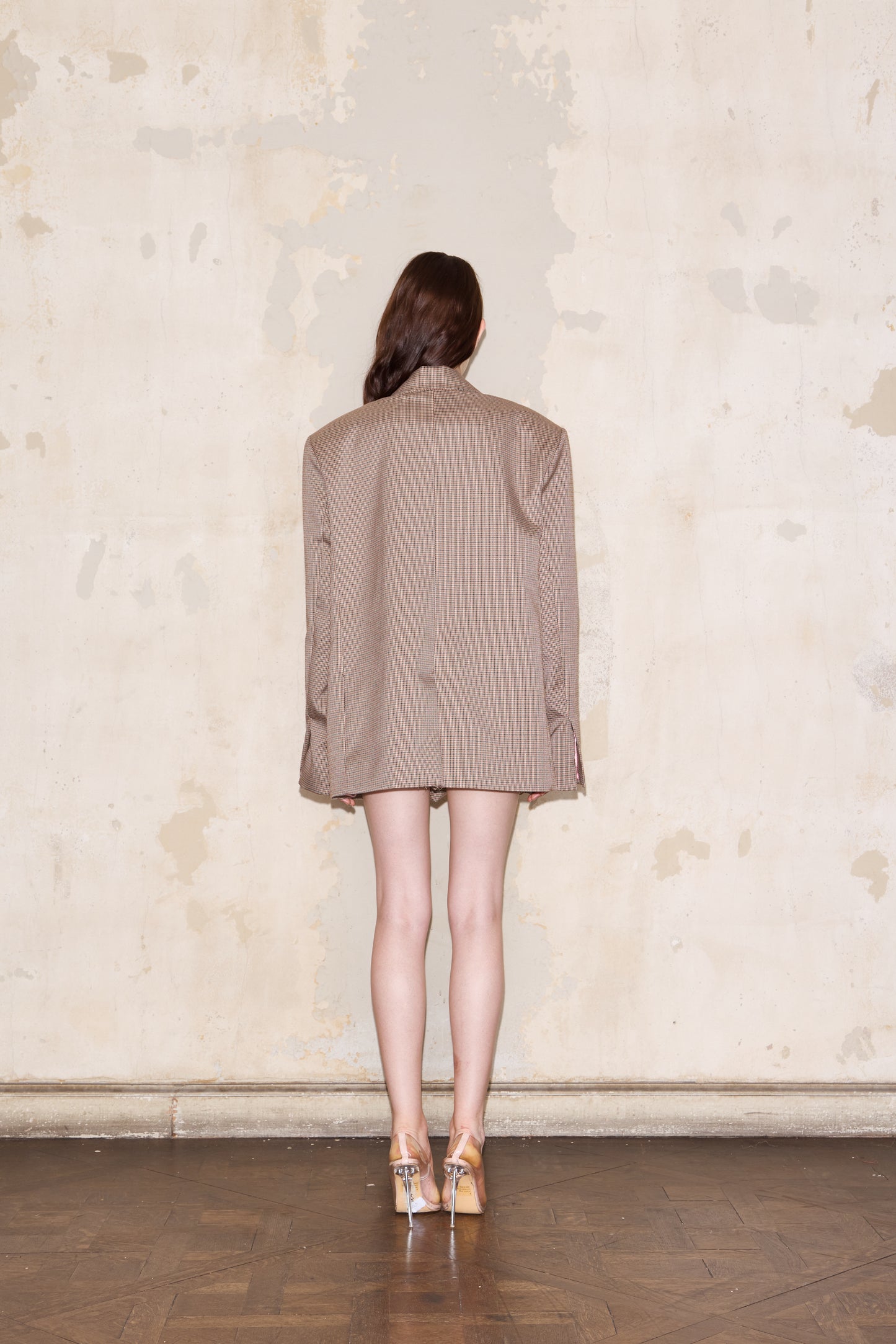 FLORIDA SKIRT PRINCIPE DE GALES BEIGE