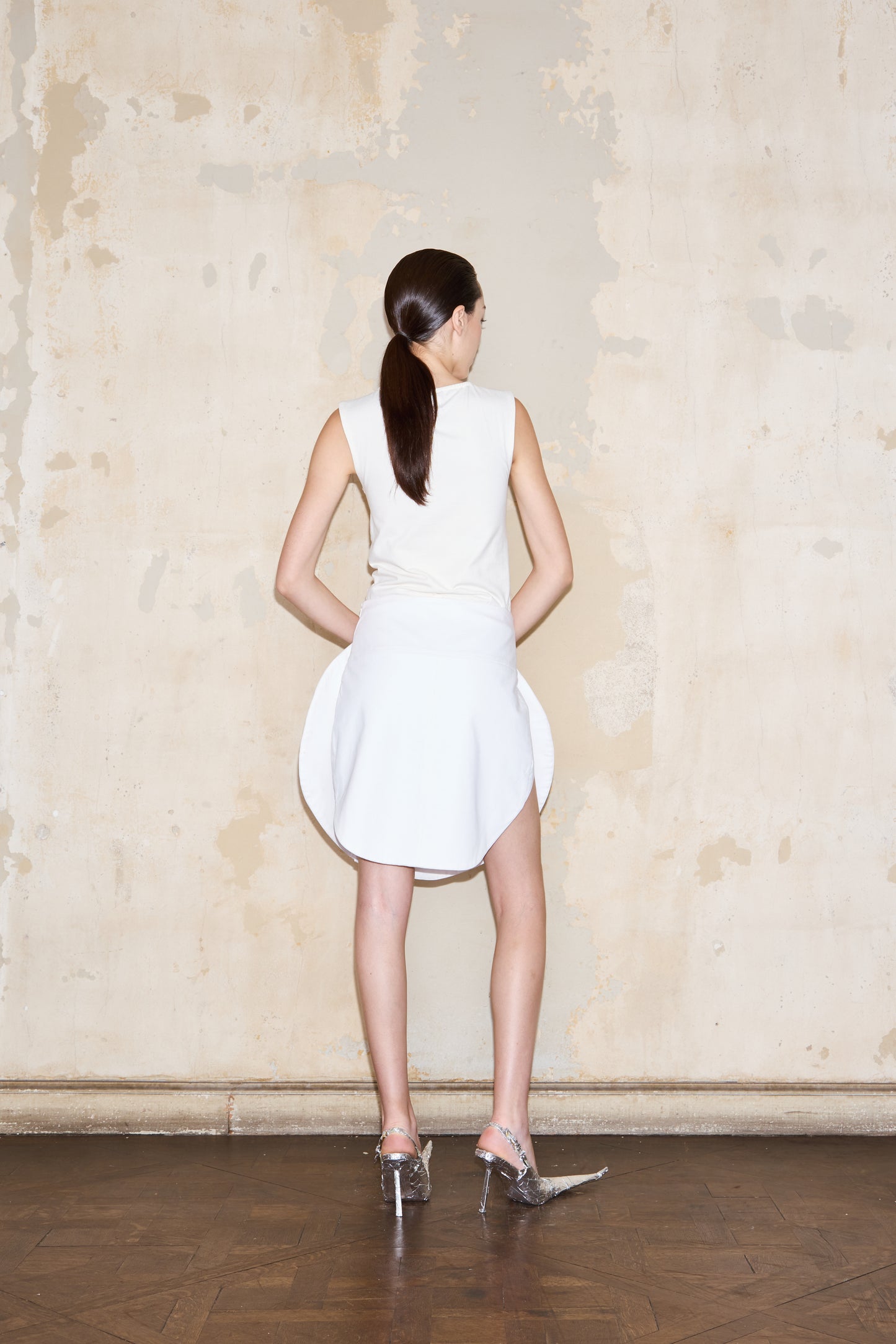 ZAFFRON SKIRT BLANCA