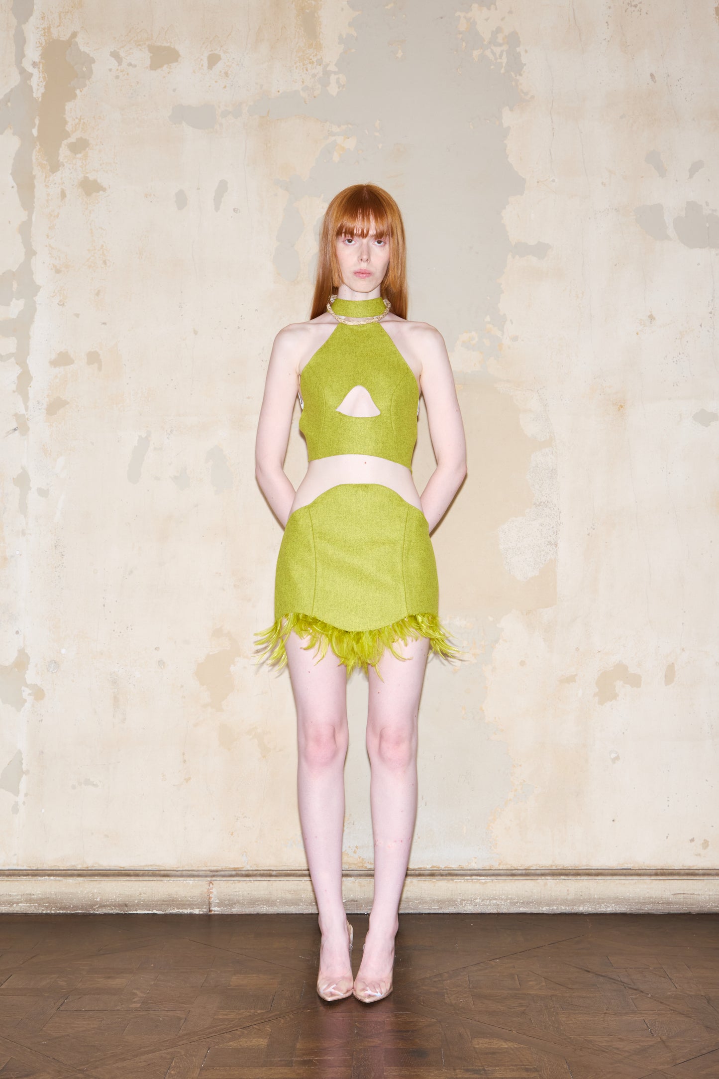NEVADA SKIRT PISTACHO *PRE ORDER*