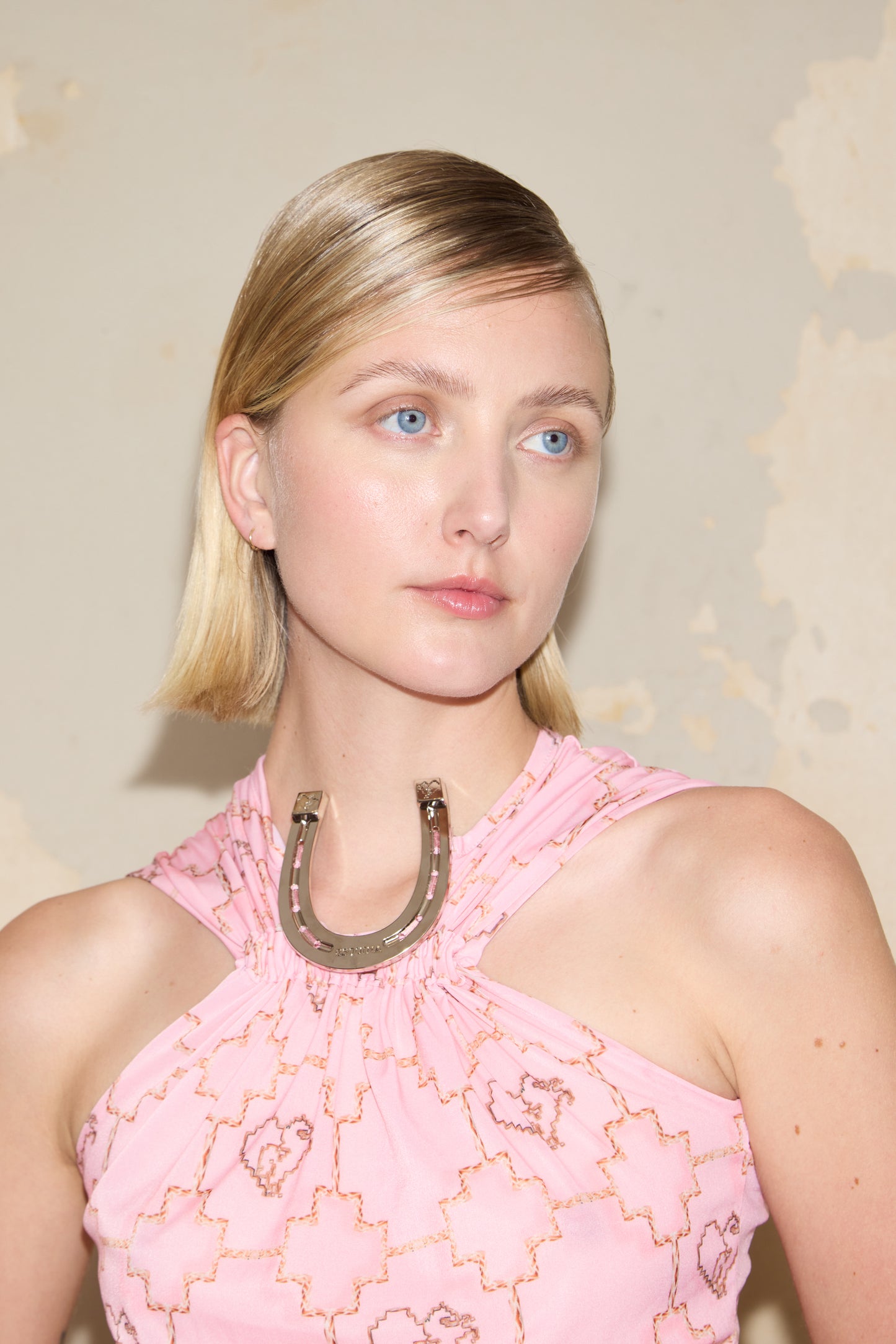 ROMULO DRESS PRINT ROSA