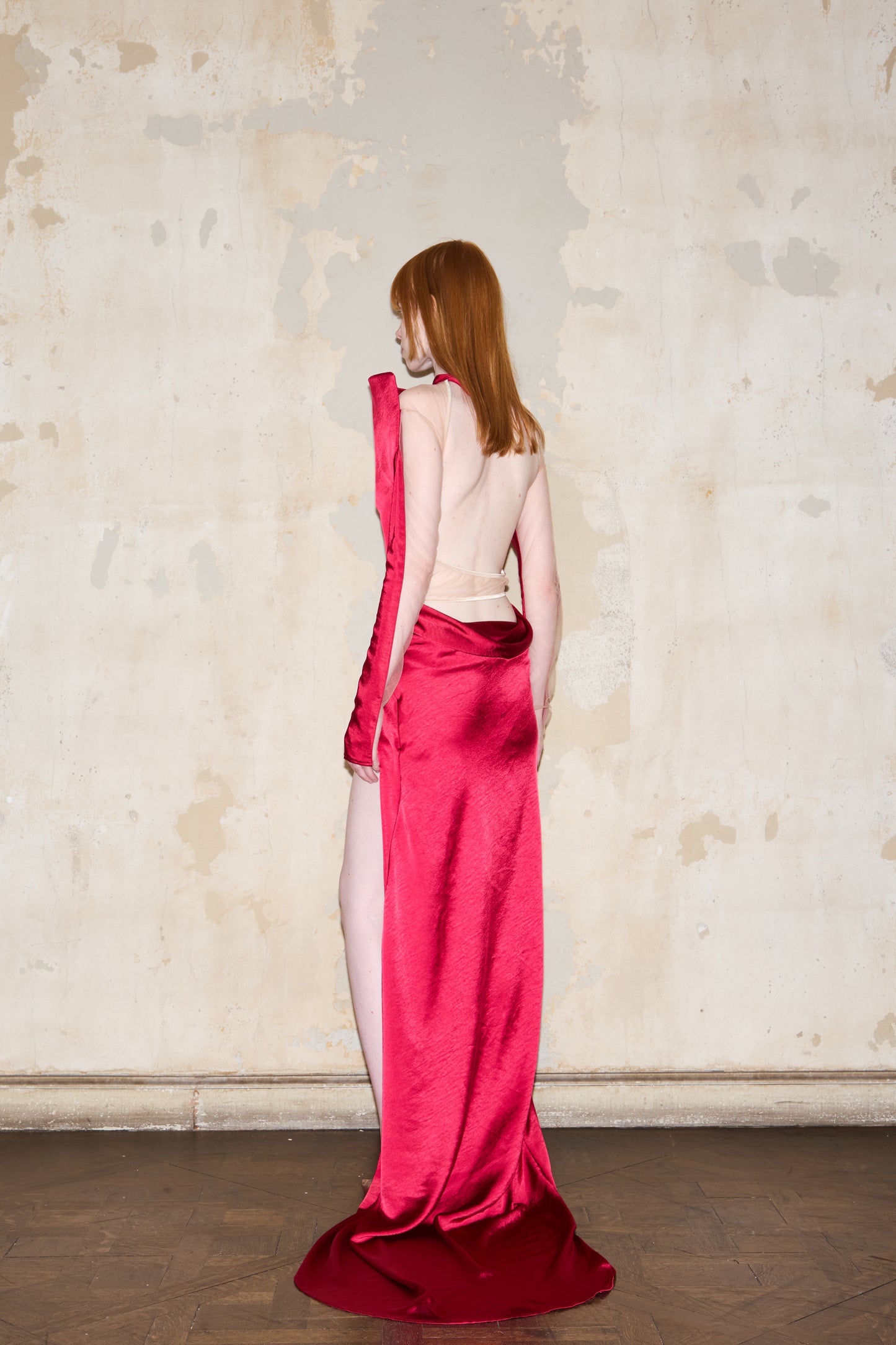 DEHEZA DRESS BORDEAUX *PRE ORDER*