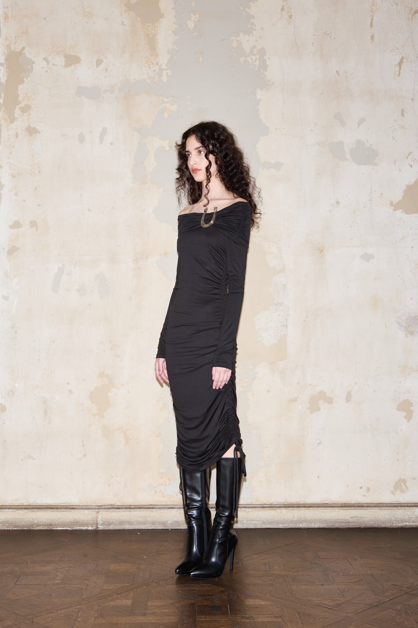 BUCARELLI DRESS NEGRO