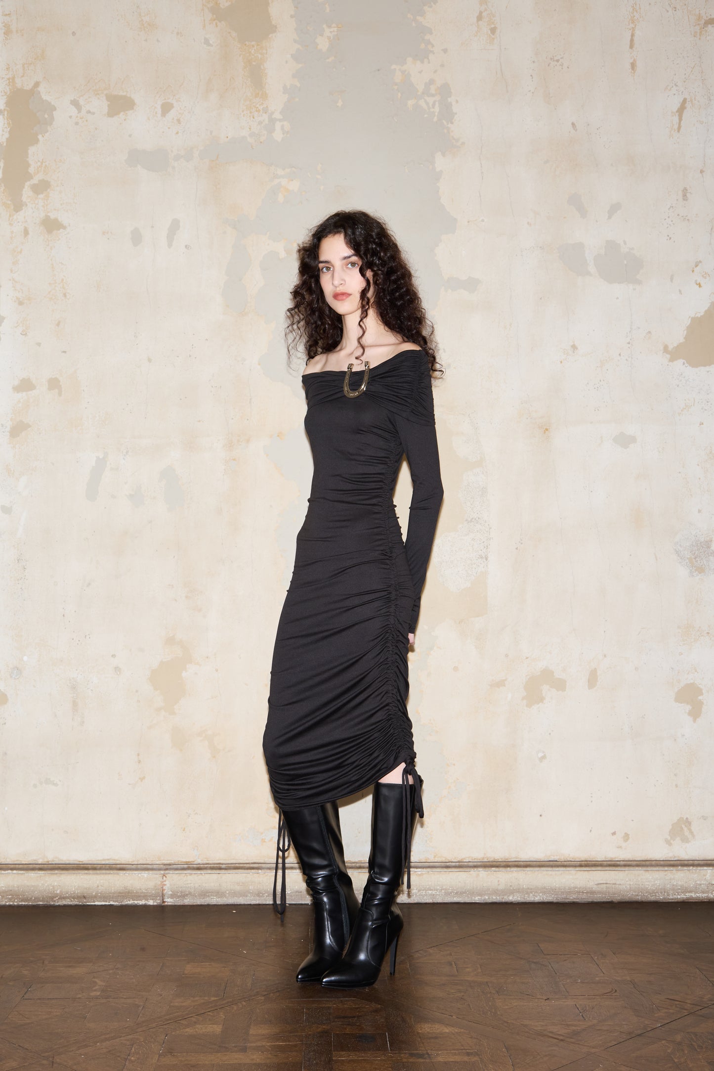 BUCARELLI DRESS NEGRO