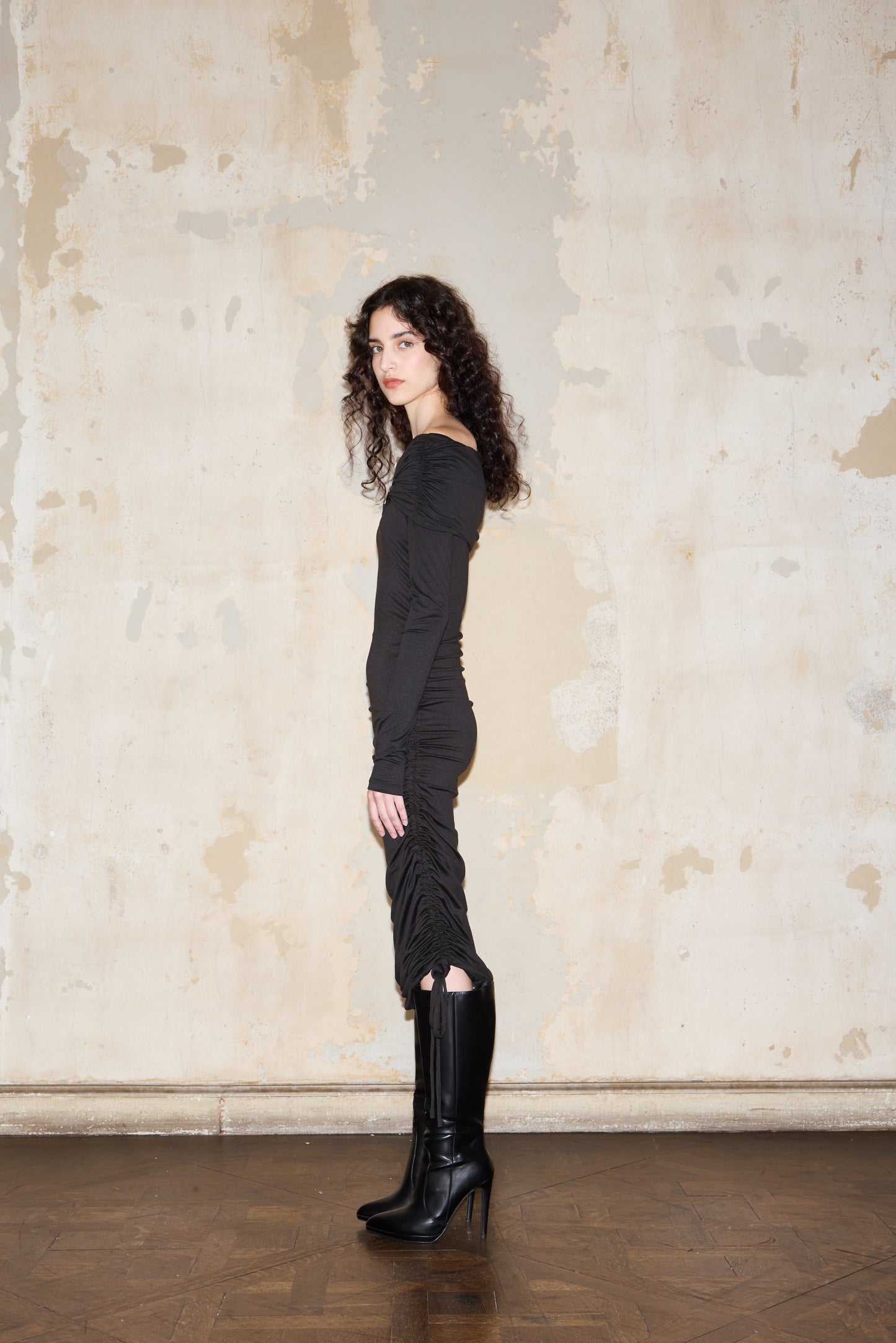 BUCARELLI DRESS NEGRO