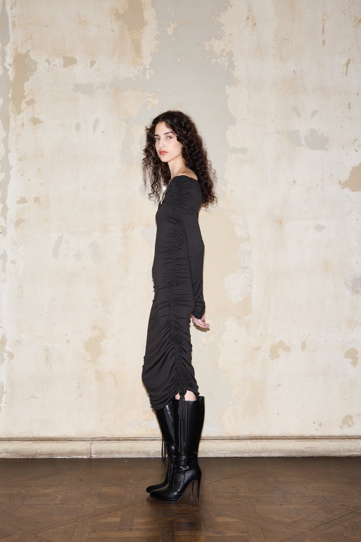 BUCARELLI DRESS NEGRO