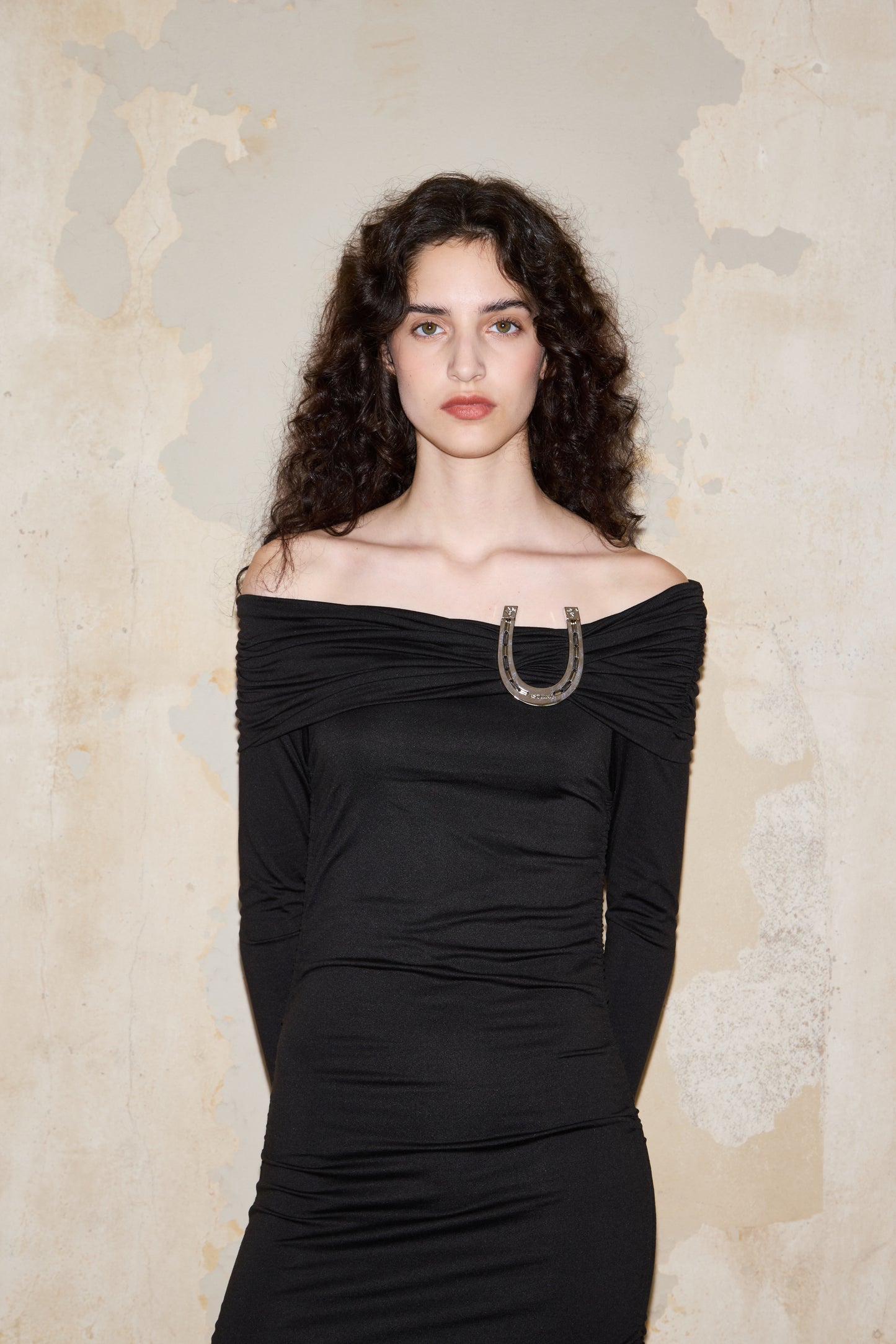 BUCARELLI DRESS NEGRO