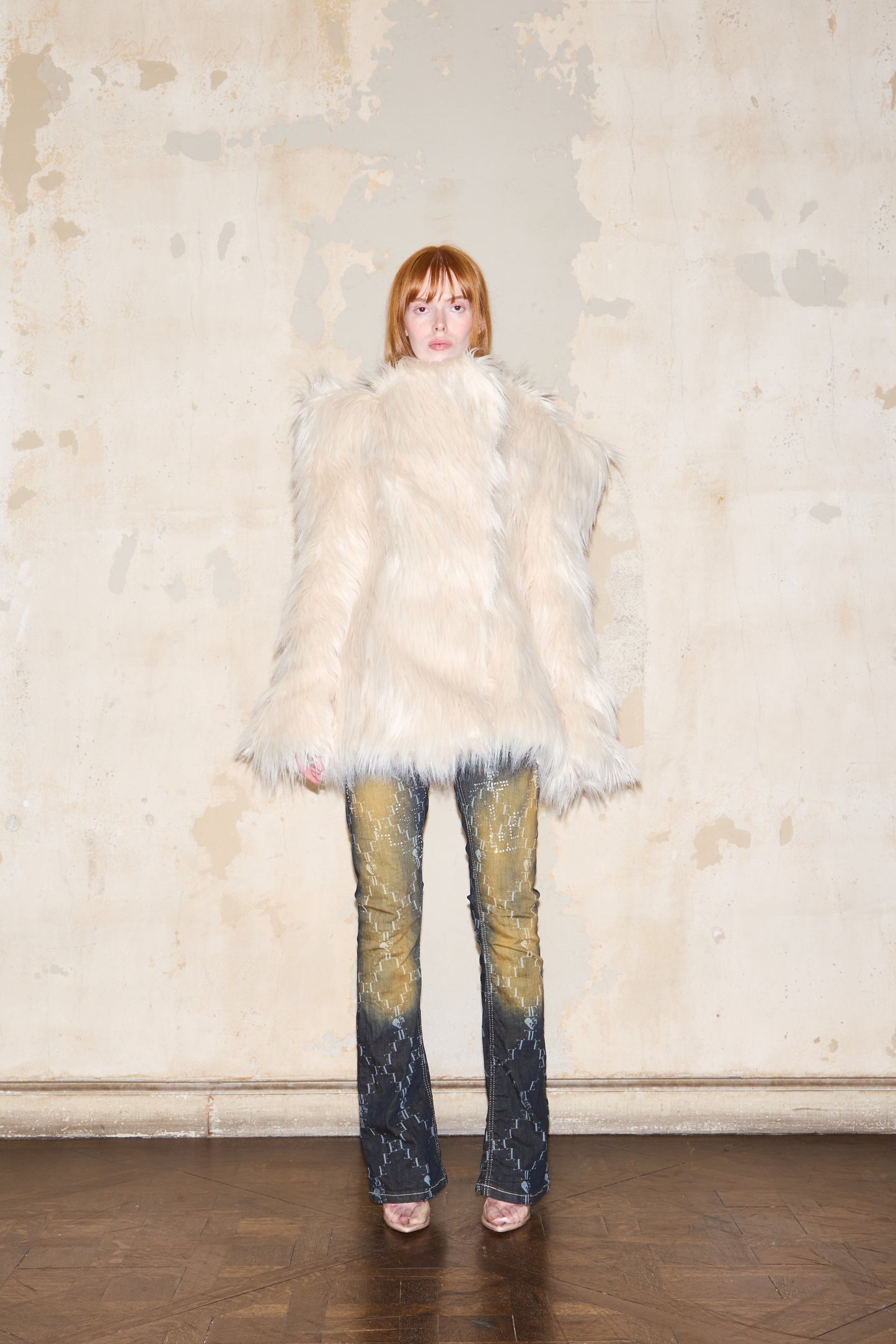 VOLTA COAT DE PIEL OFF WHITE - 𝙘𝙪𝙨𝙩𝙤𝙢 𝙢𝙖𝙙𝙚