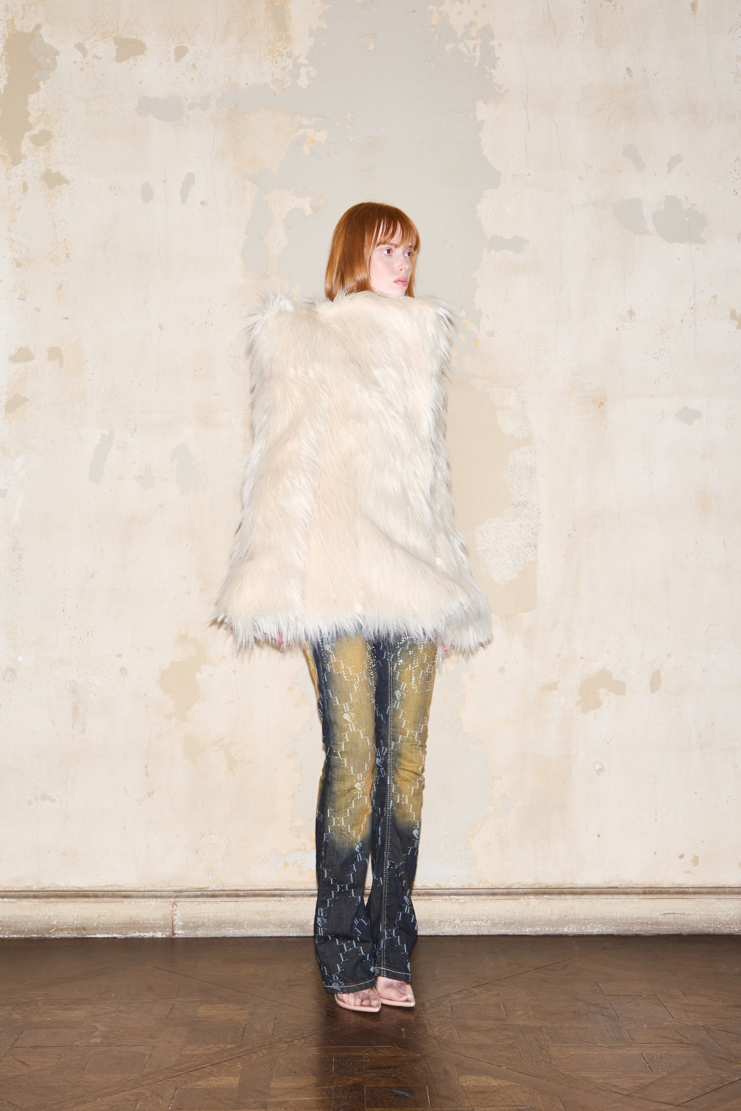 VOLTA COAT DE PIEL OFF WHITE