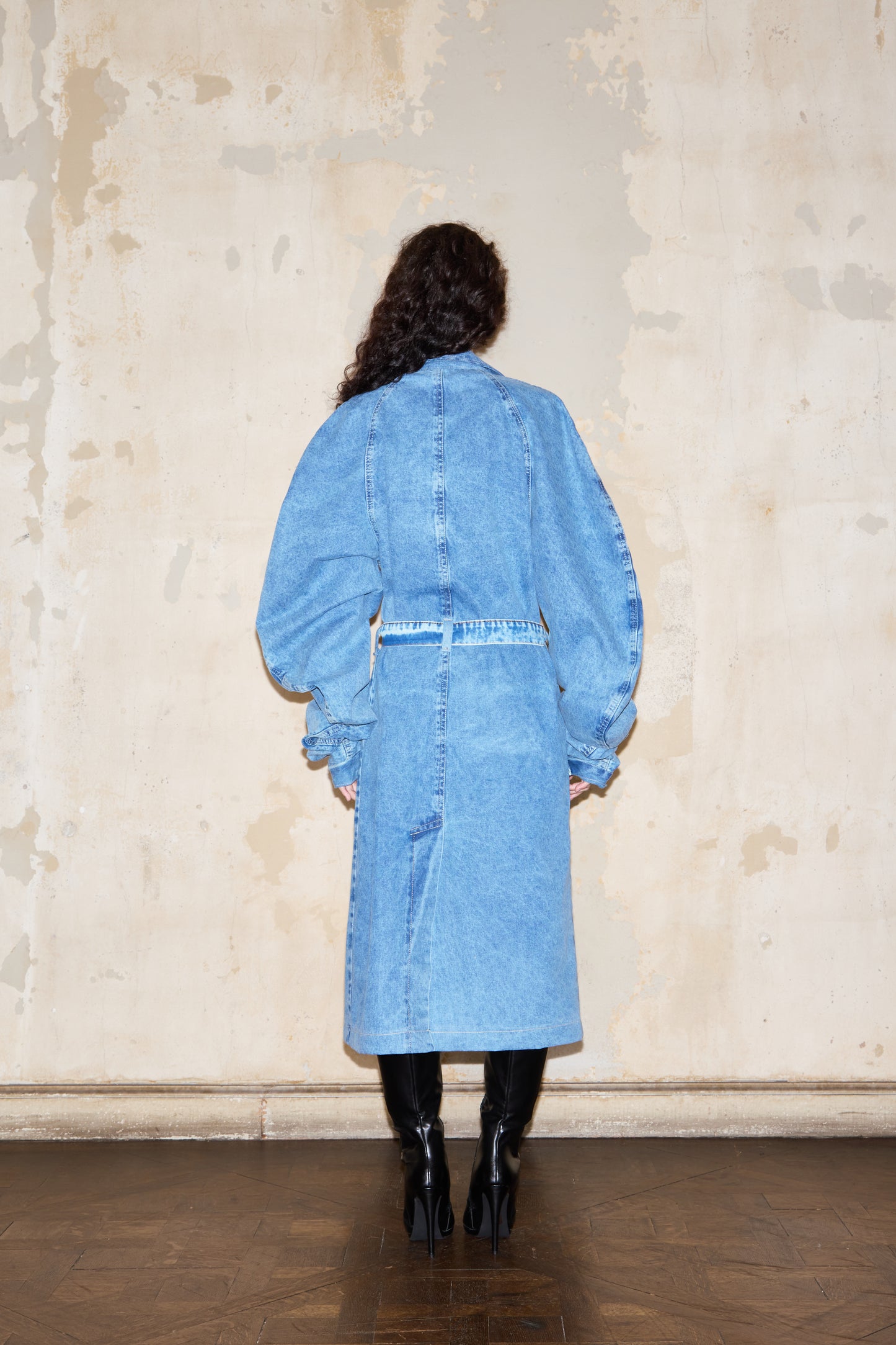 TRENCH TEMPLE DENIM *PRE ORDER*