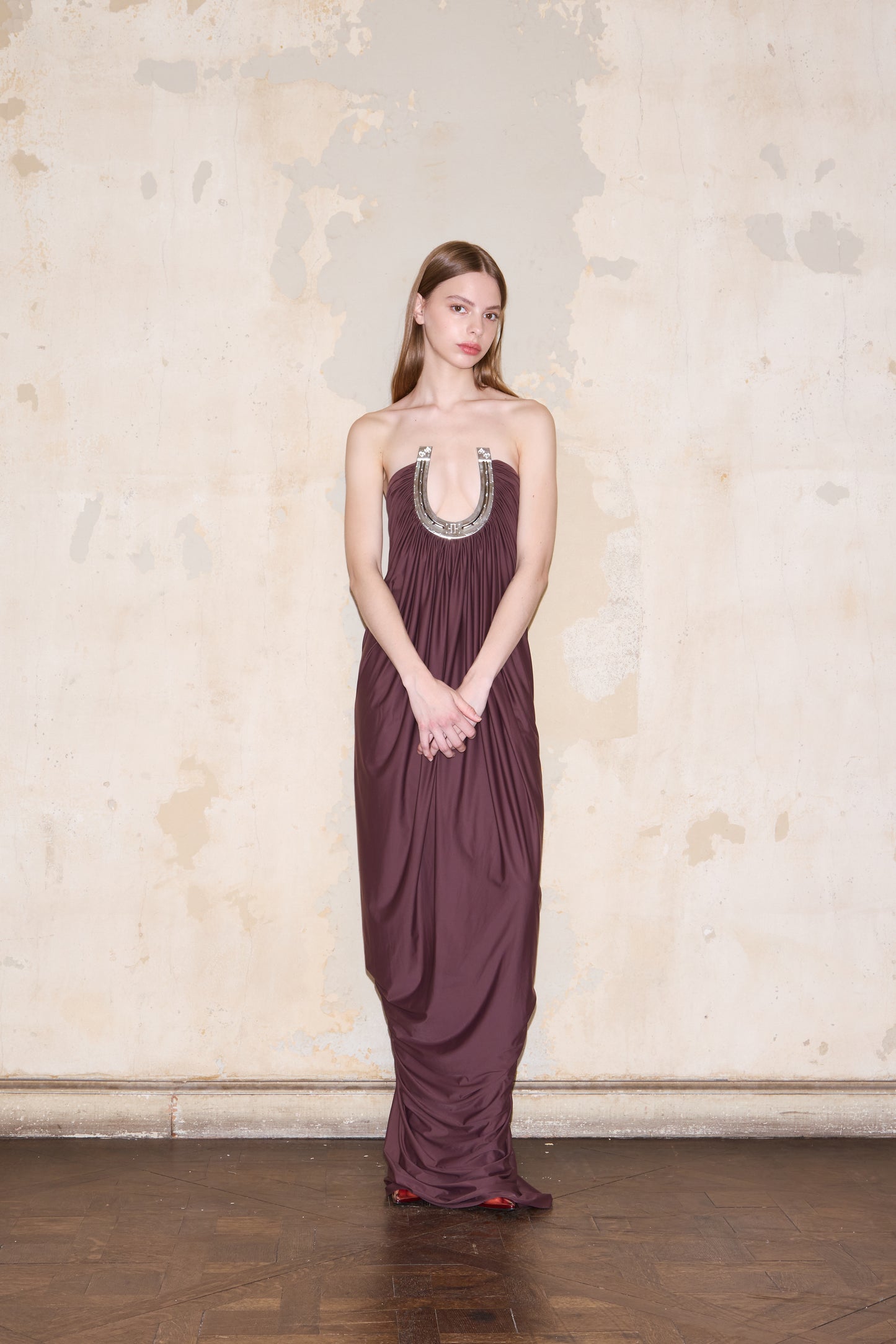 VEDIA DRESS HABANO