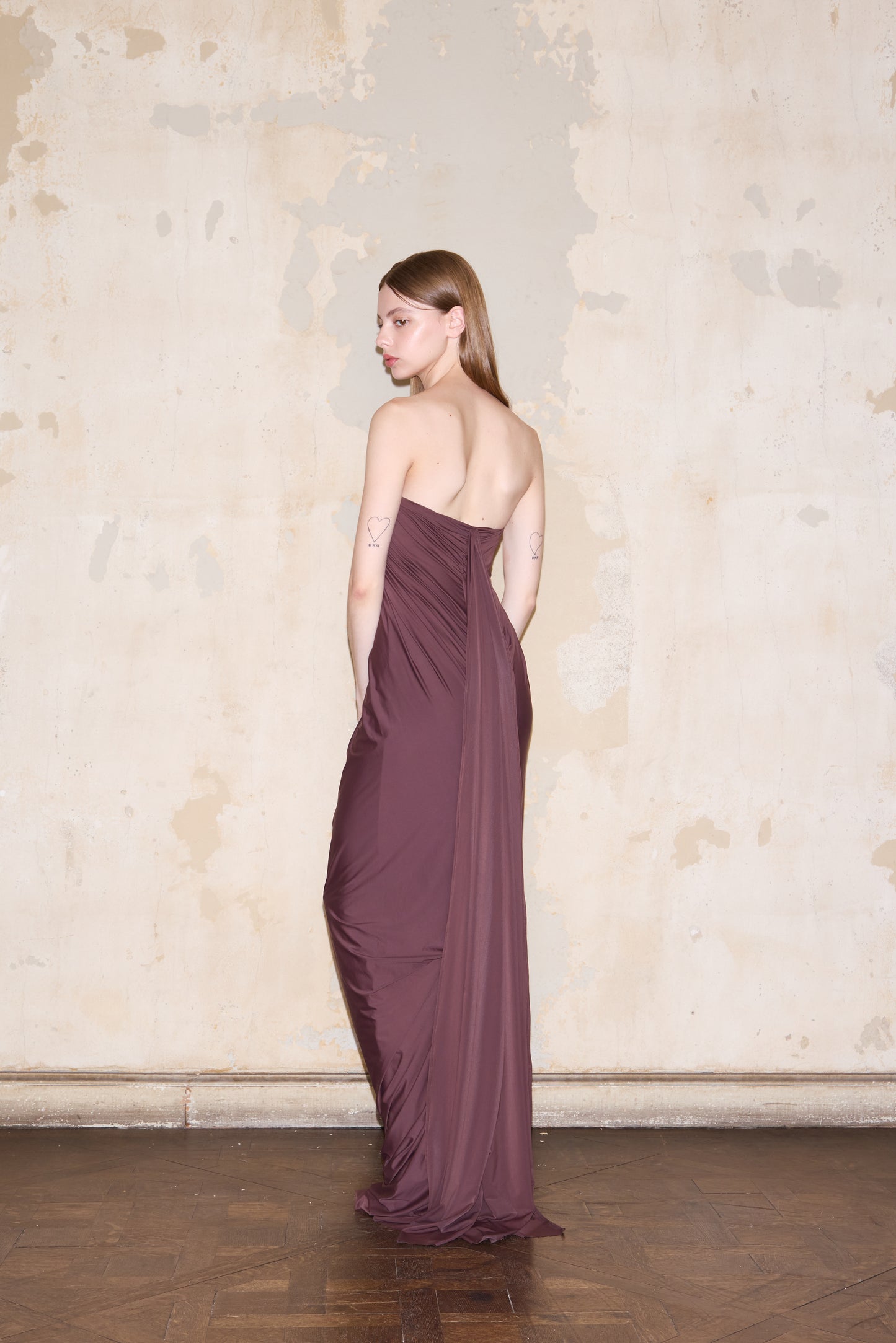 VEDIA DRESS HABANO