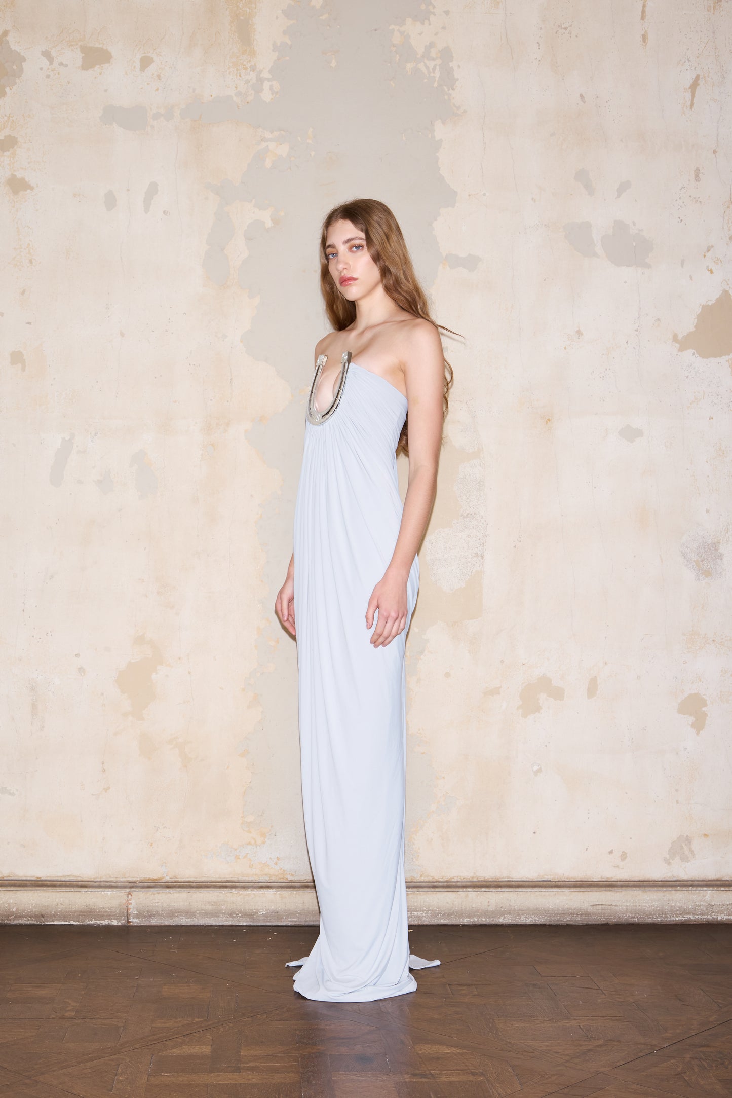 VEDIA DRESS GRIS