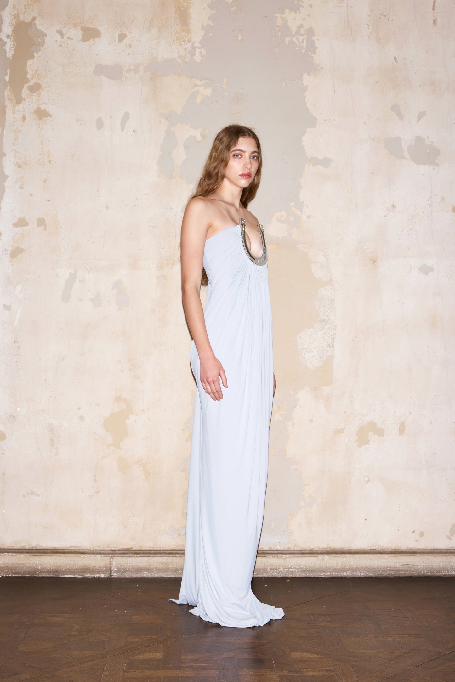 VEDIA DRESS GRIS