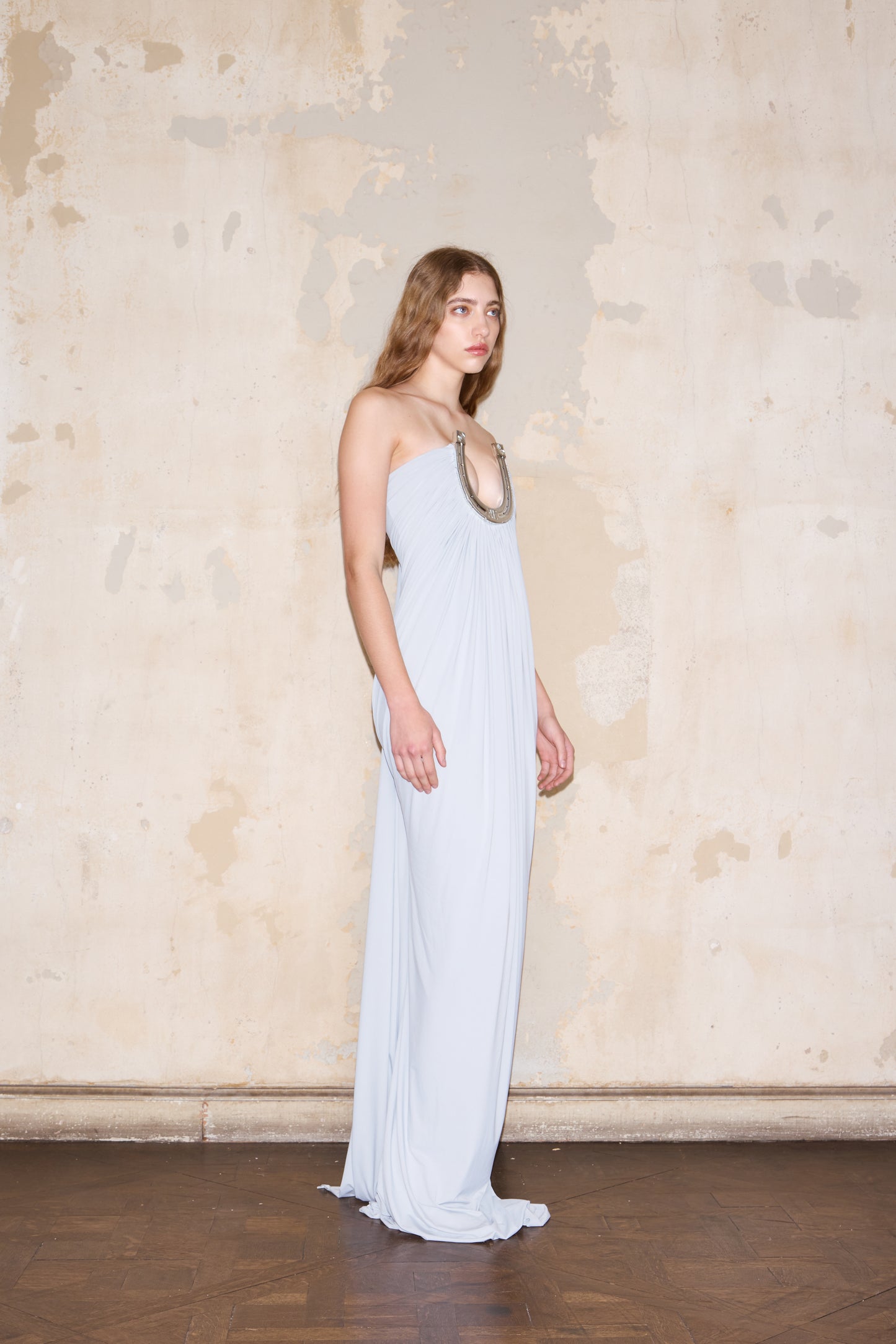 VEDIA DRESS GRIS