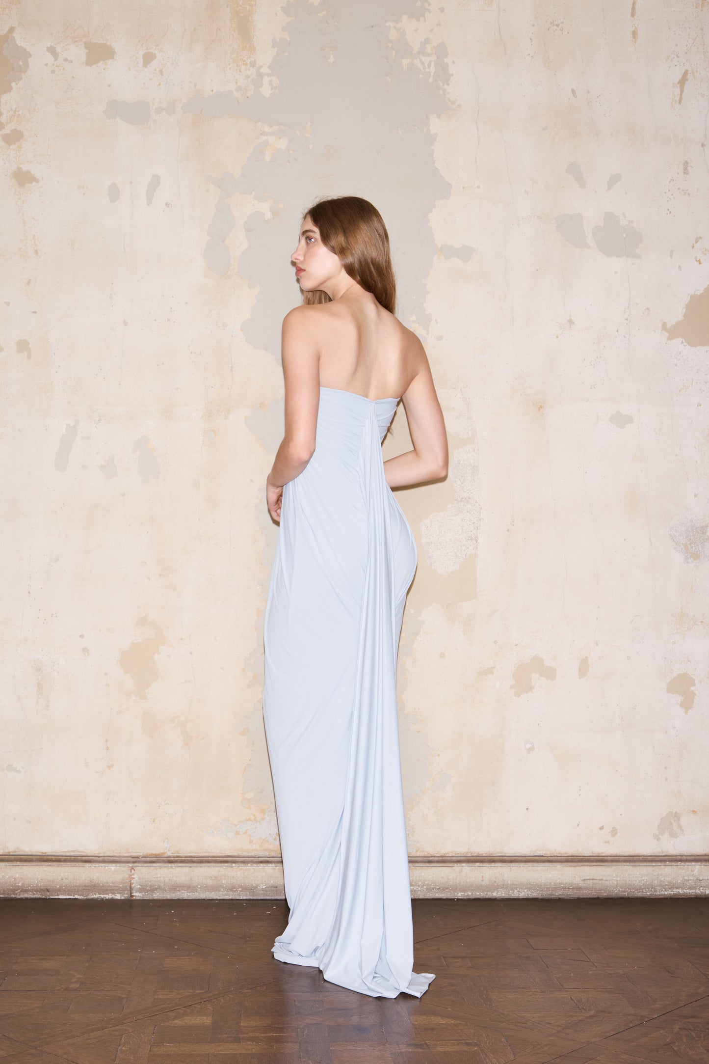 VEDIA DRESS GRIS