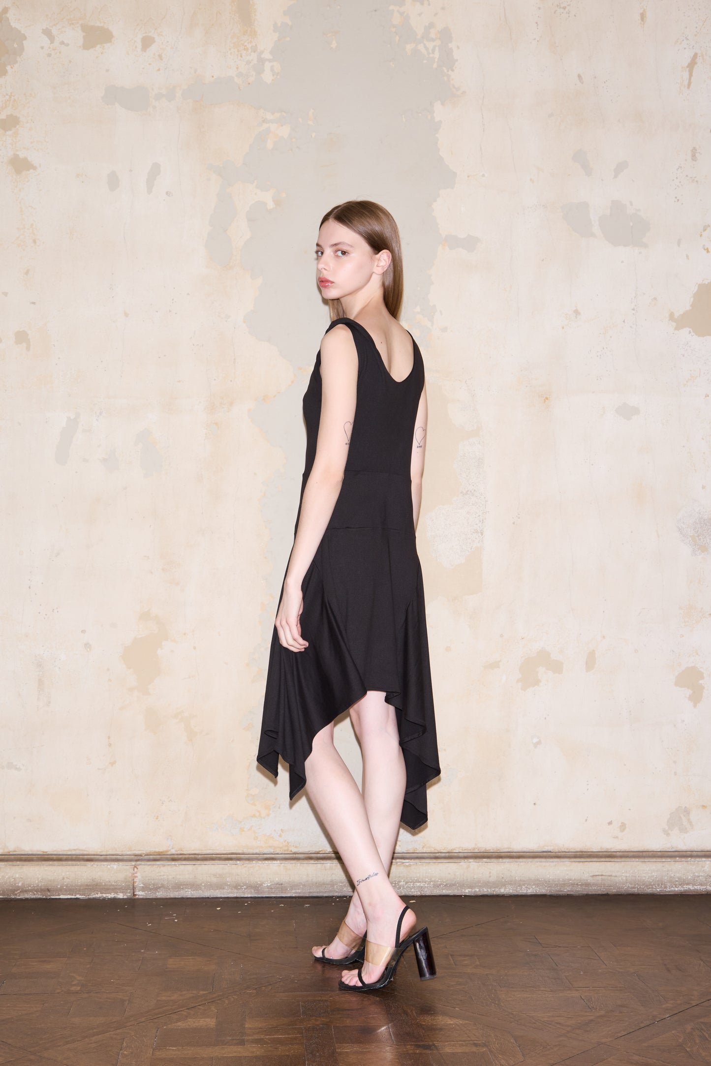 VALLEGRANDE DRESS NEGRO