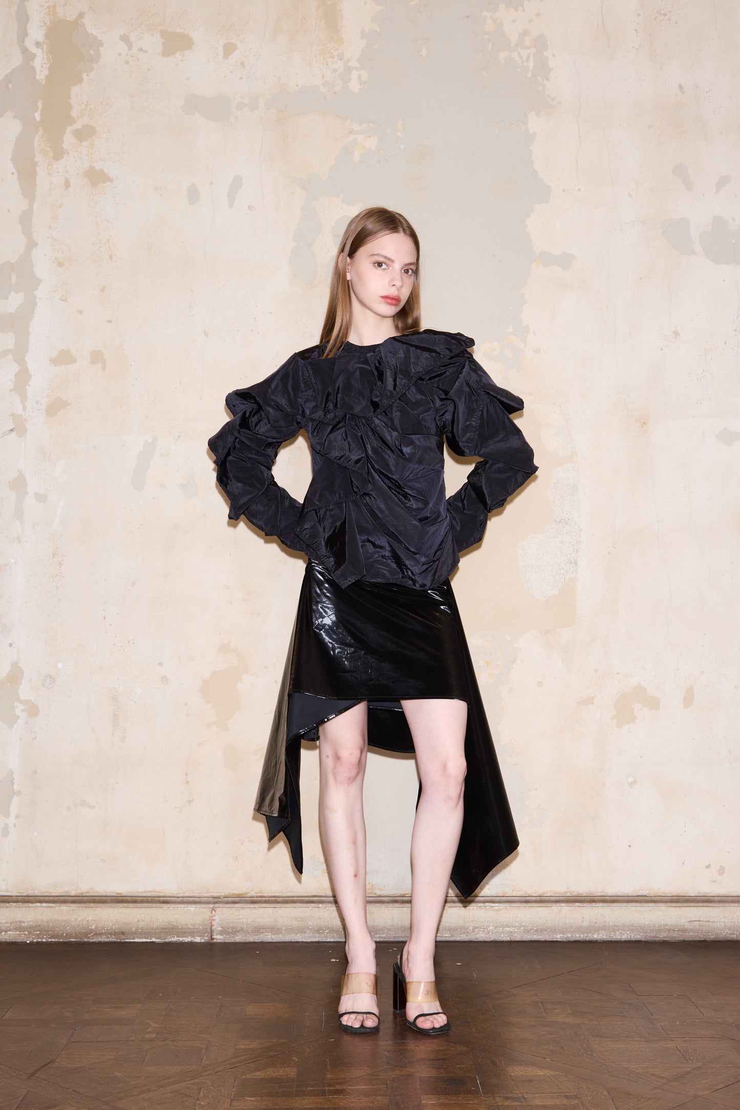 CERVANTES BLOUSE NEGRO