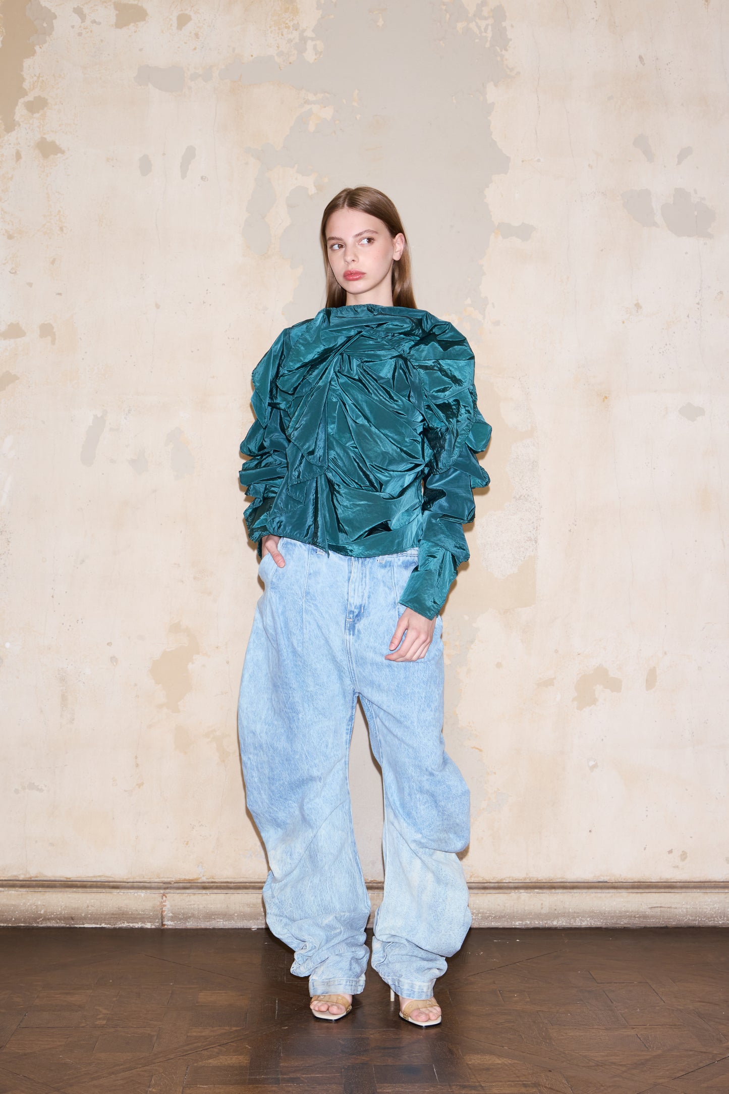 CERVANTES BLOUSE VERDE