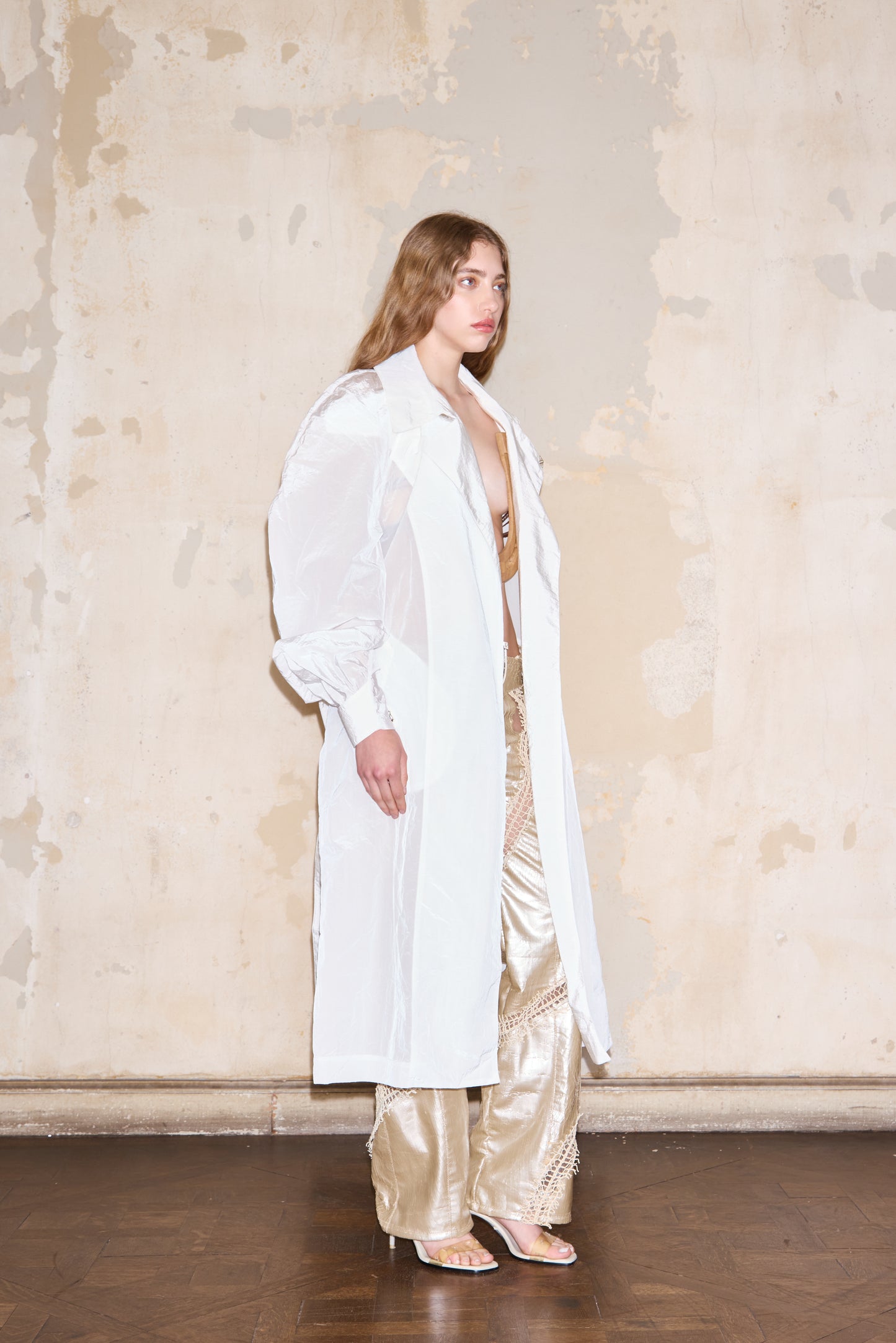 TRENCH TEMPLE BLANCO