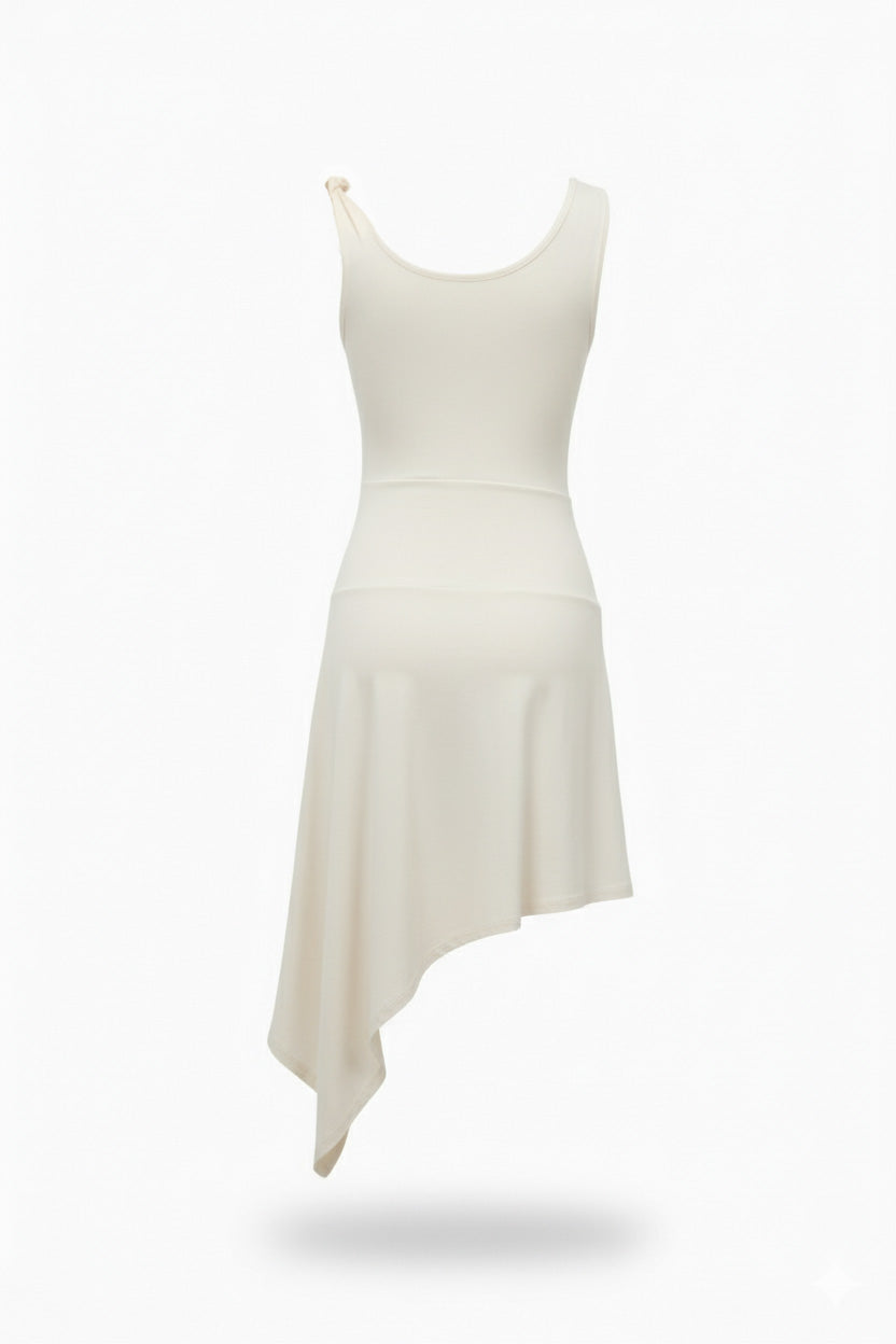 VALLEGRANDE DRESS OFF WHITE