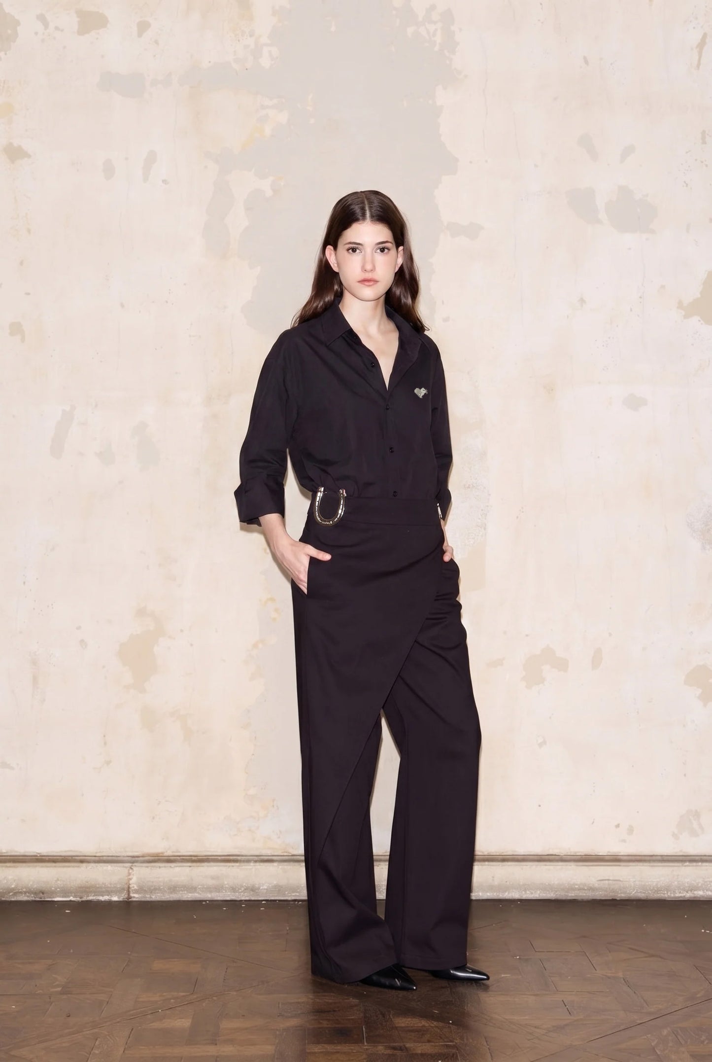 CAMPIÑA SHIRT NEGRO