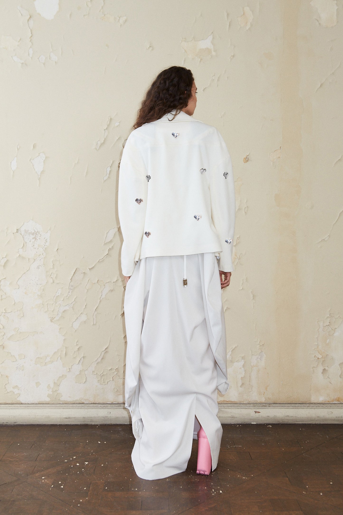 CASTEX COAT OFF WHITE