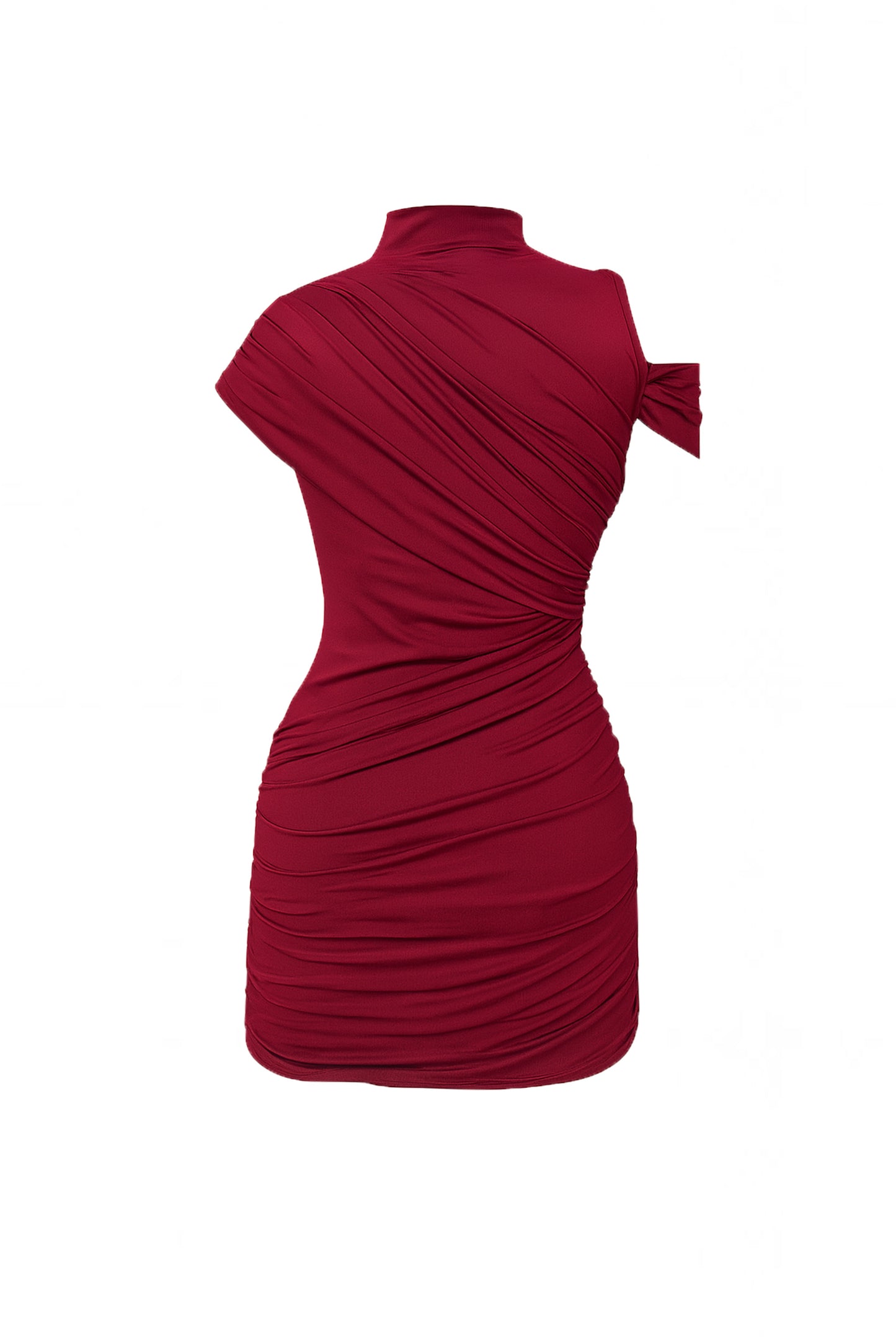 URQUIZA DRESS BORDEAUX