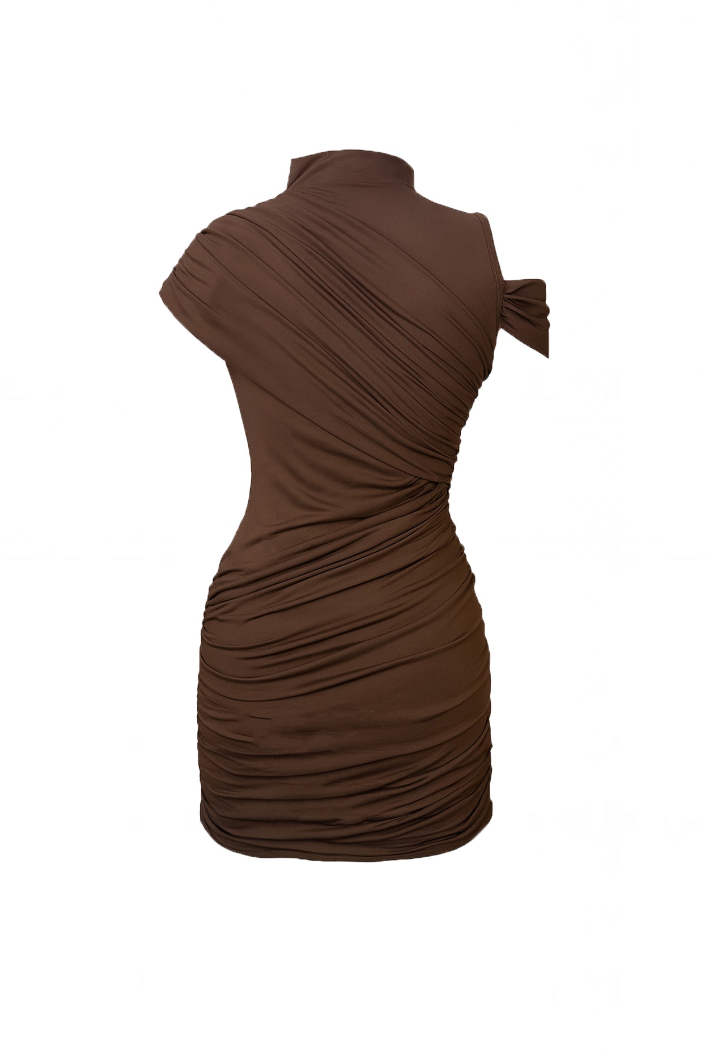 URQUIZA DRESS CHOCOLATE