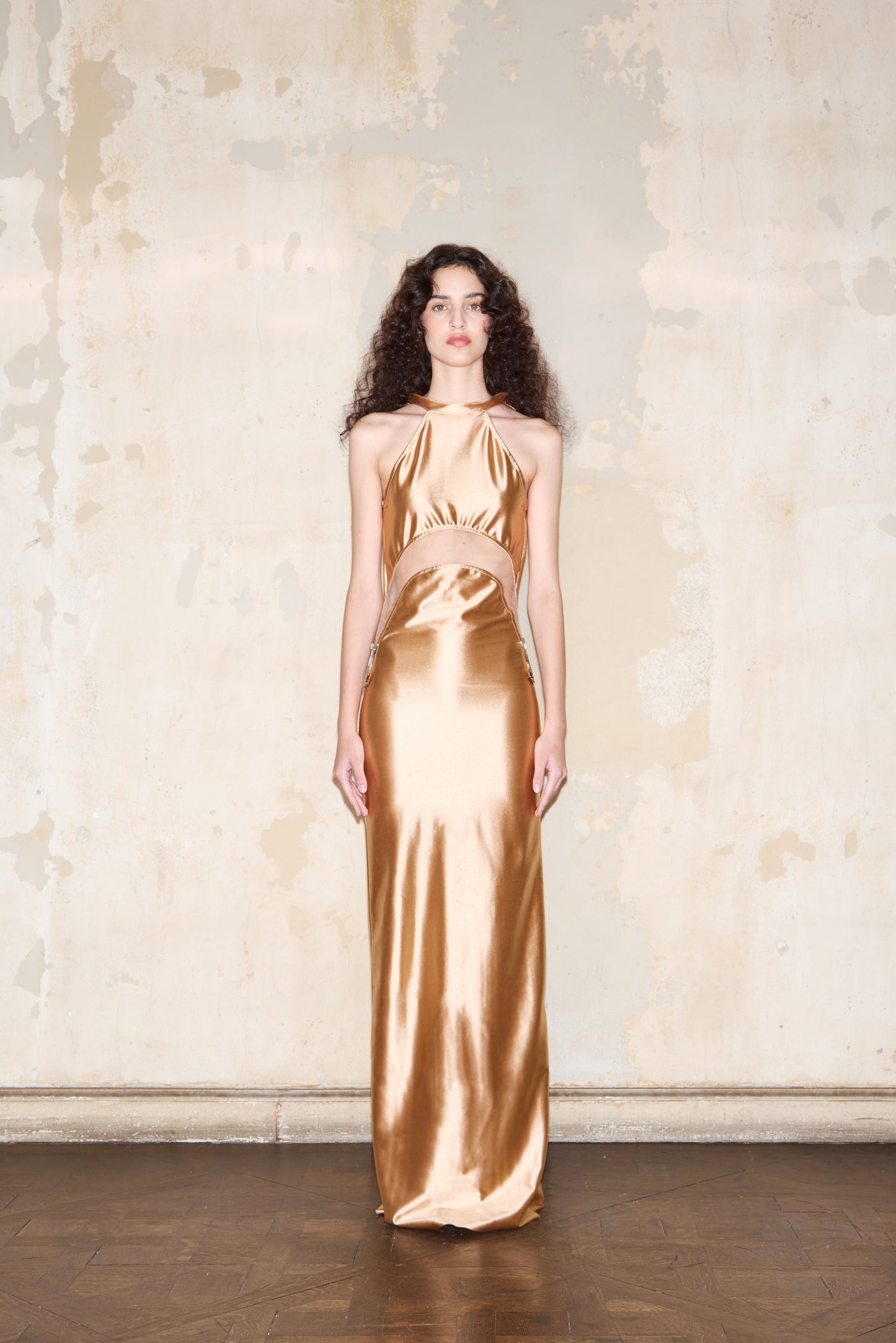 PEDRAZA DRESS DORADO - 𝙘𝙪𝙨𝙩𝙤𝙢 𝙢𝙖𝙙𝙚