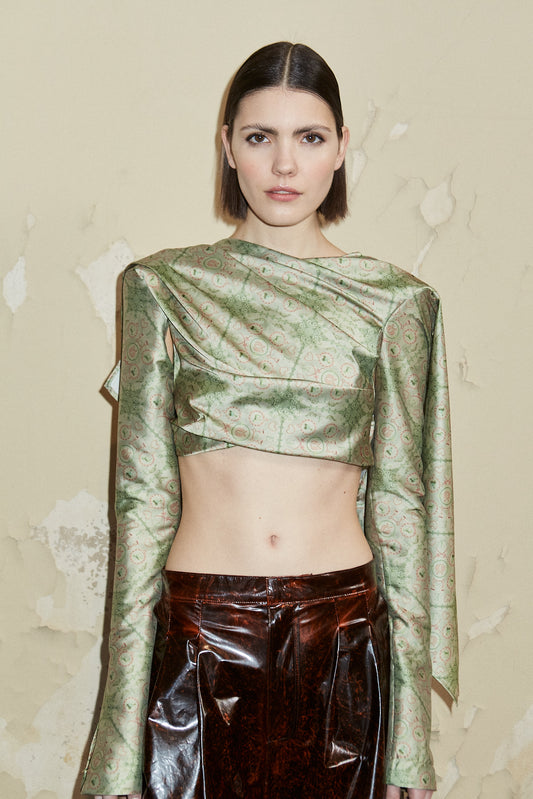 TOP TOLL Print Verde