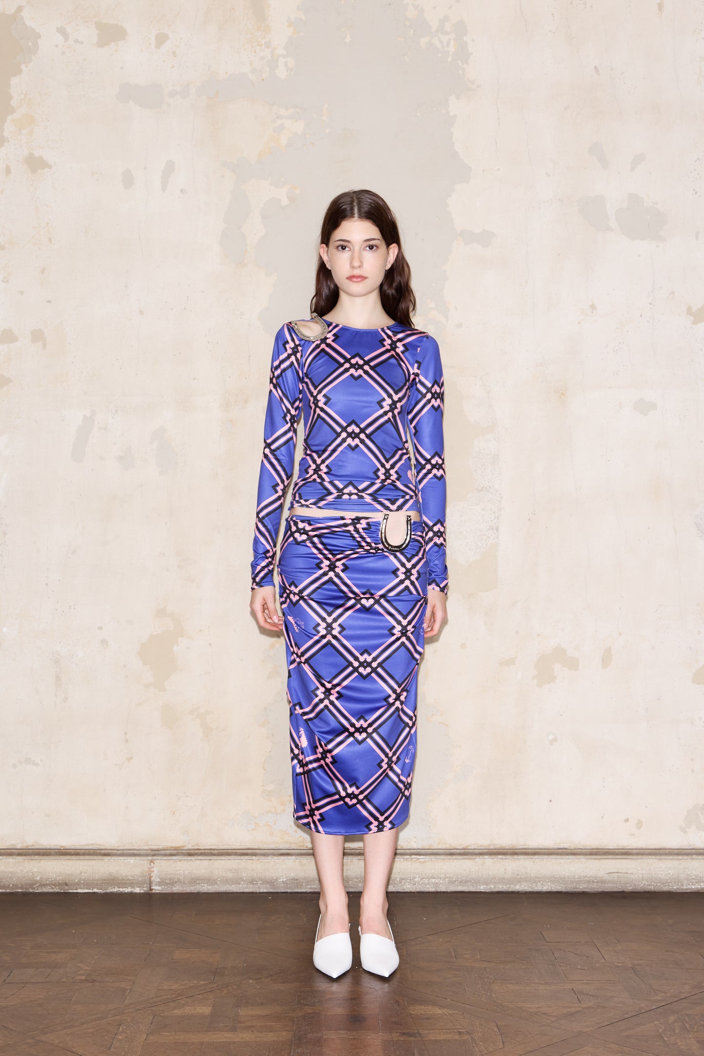 TOSCANA T-SHIRT PRINT AZUL