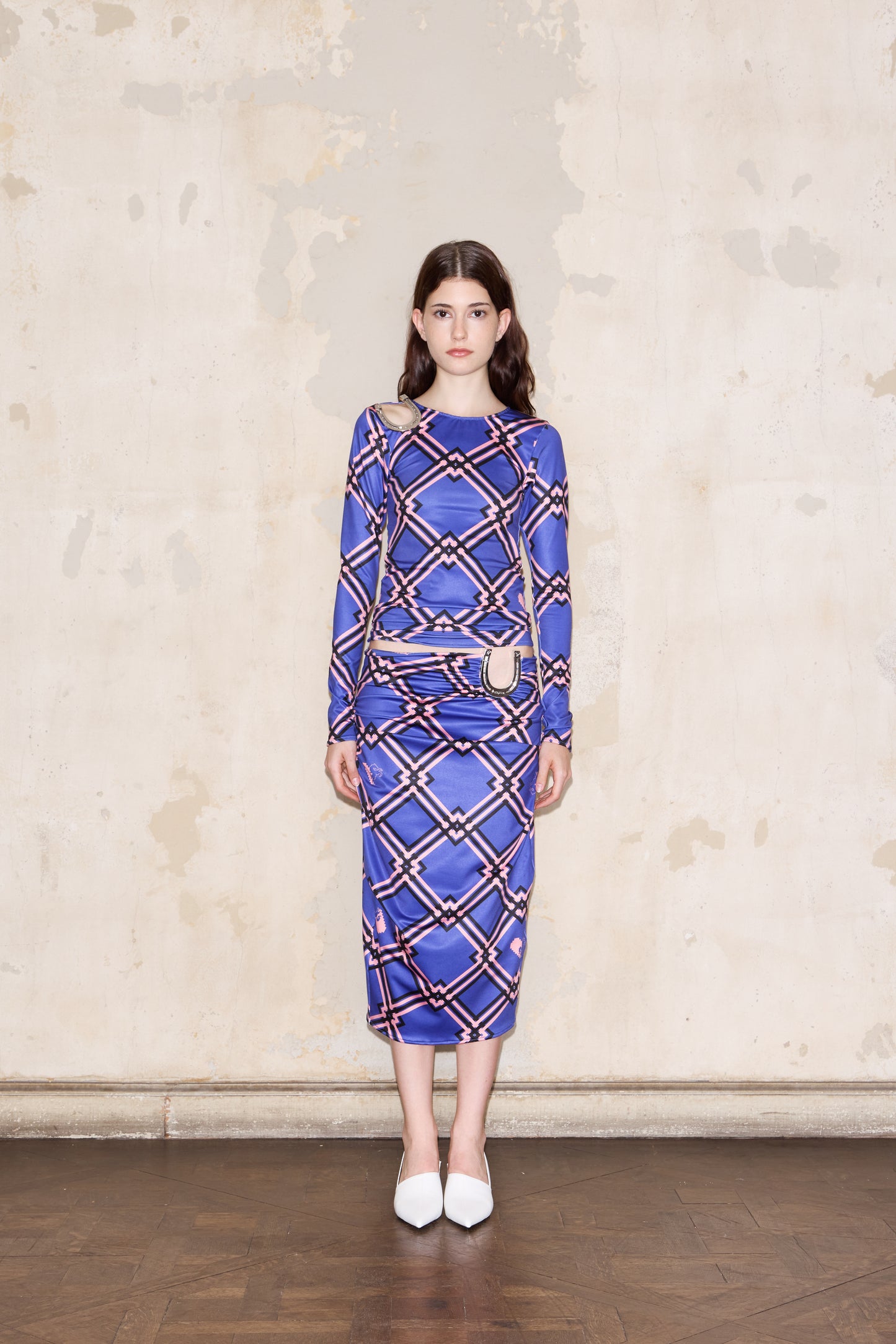 TOSCANA T-SHIRT PRINT AZUL