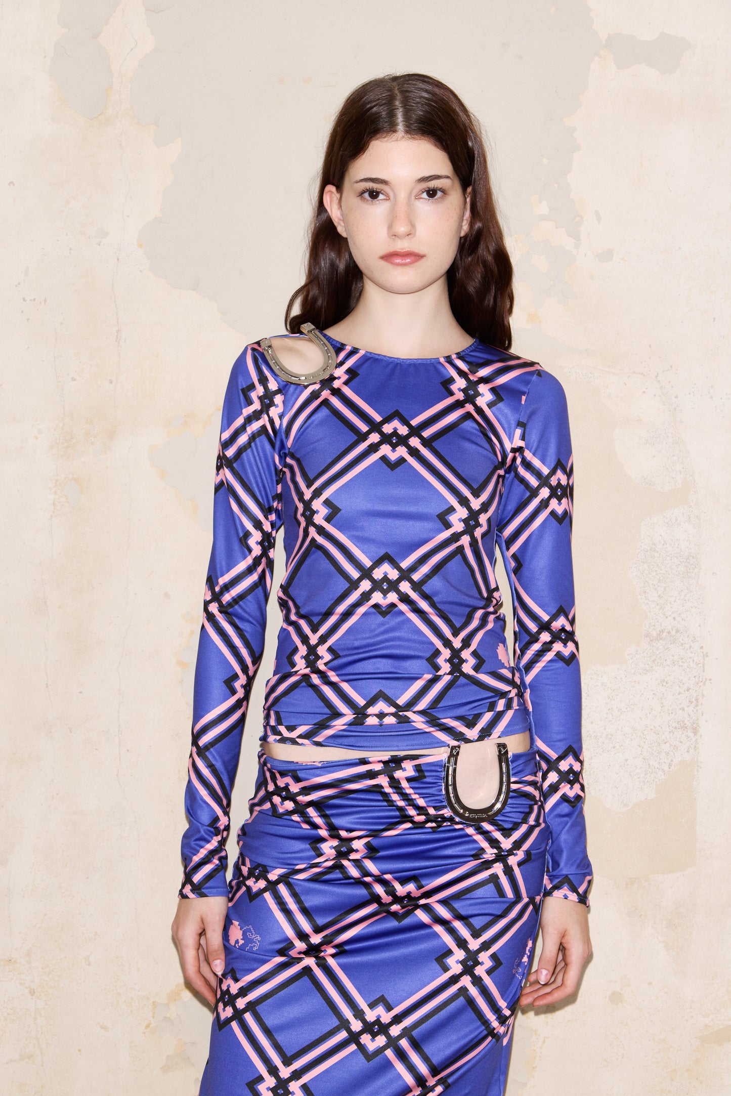 TOSCANA T-SHIRT PRINT AZUL