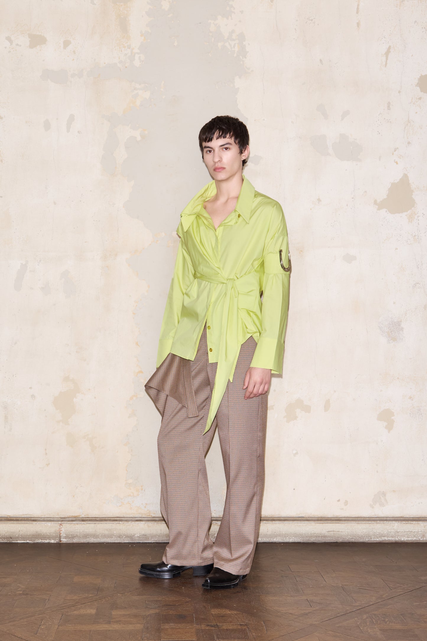 BENCICH BLOUSE POPLIN VERDE