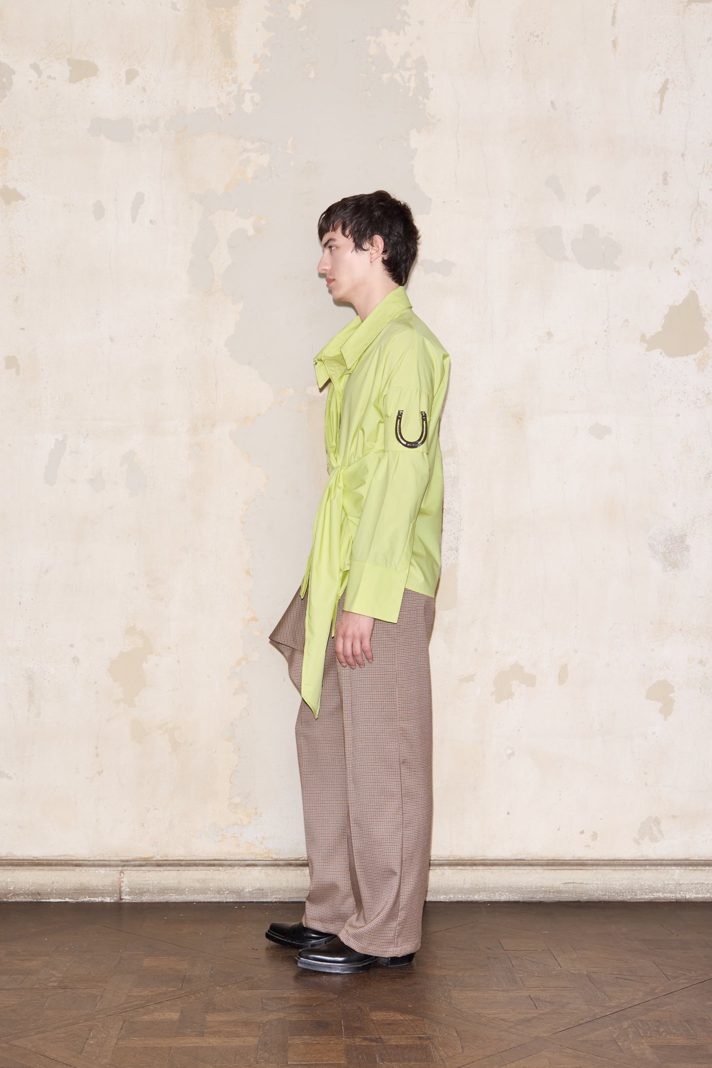 BENCICH BLOUSE POPLIN VERDE