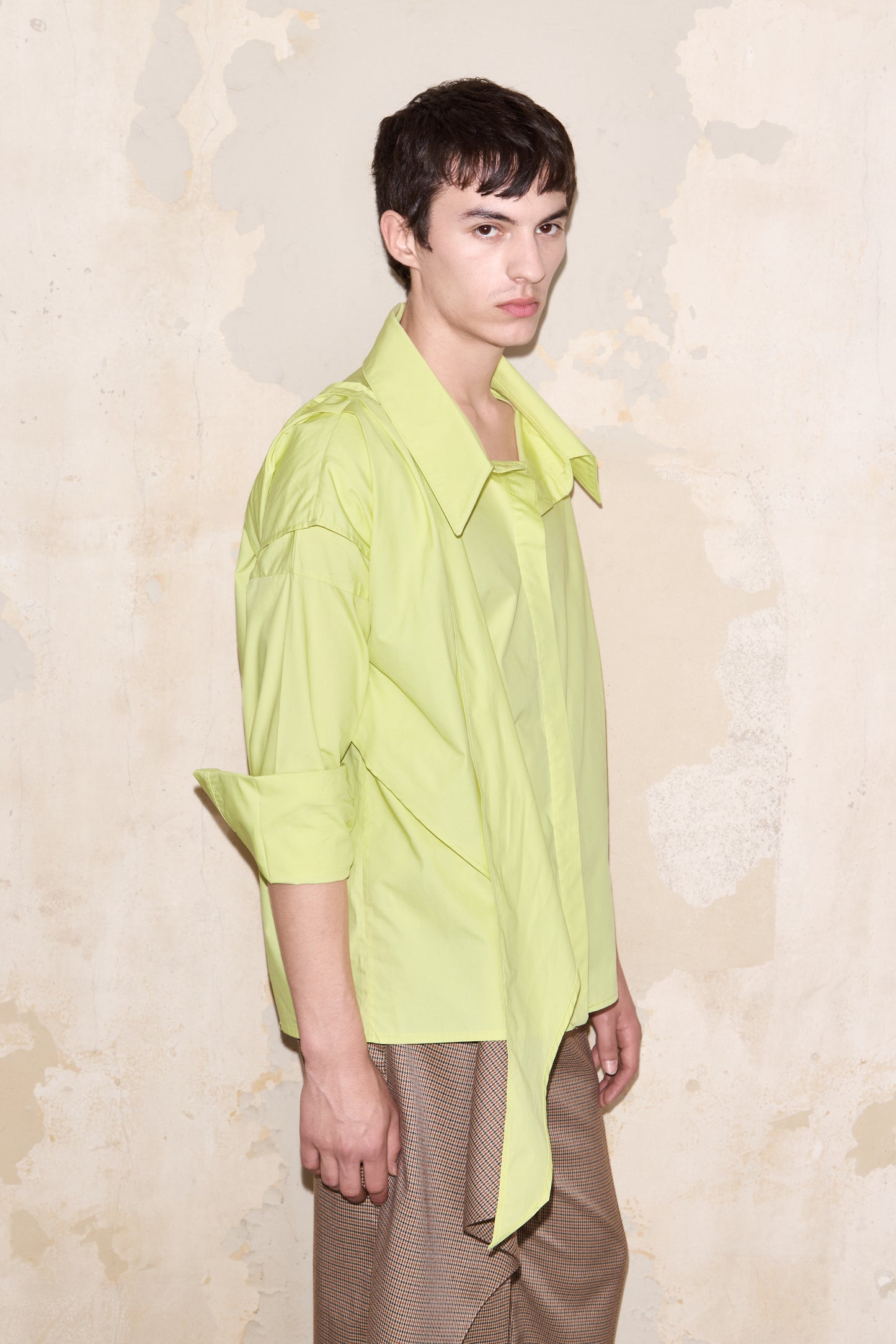 BENCICH BLOUSE POPLIN VERDE