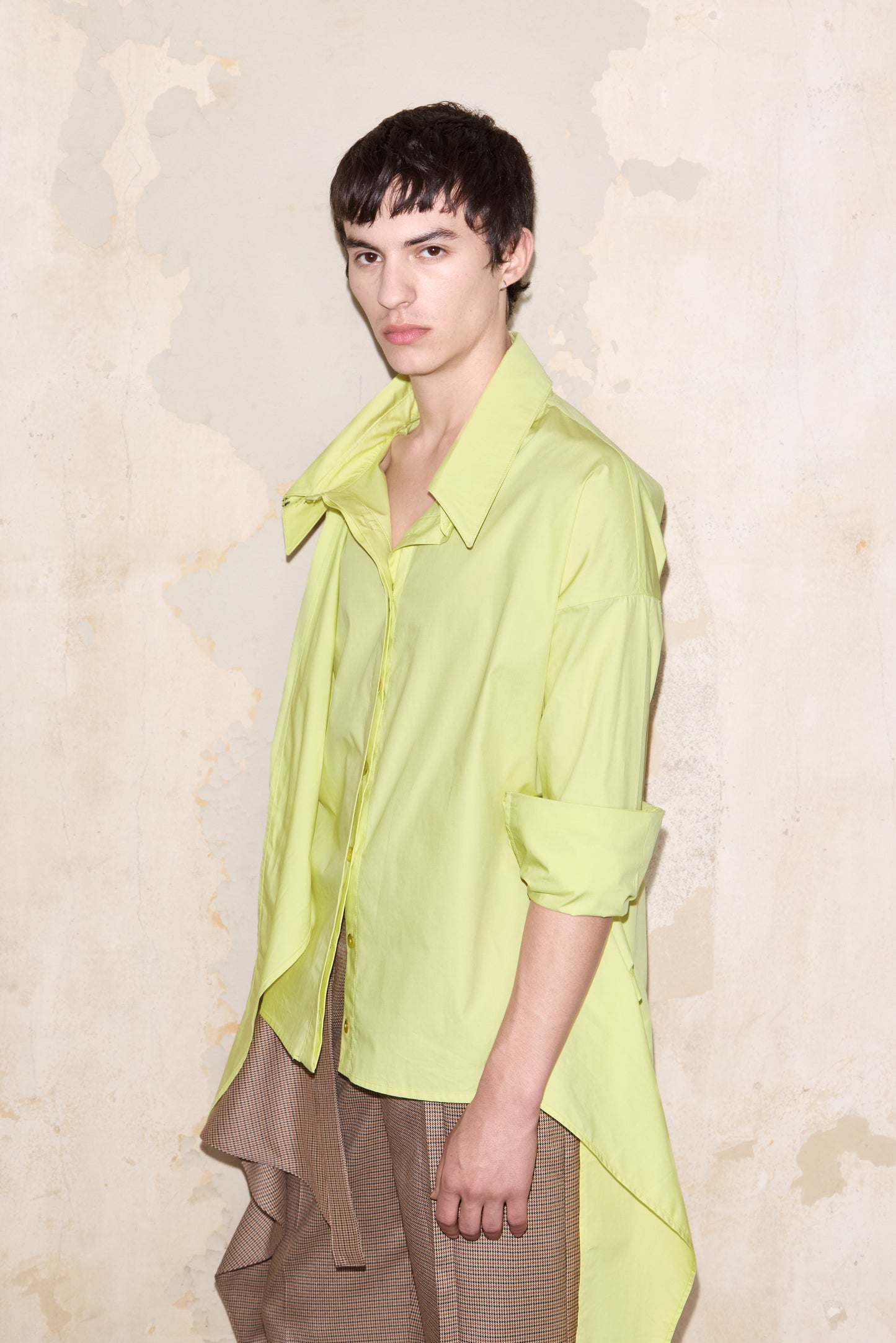 BENCICH BLOUSE POPLIN VERDE