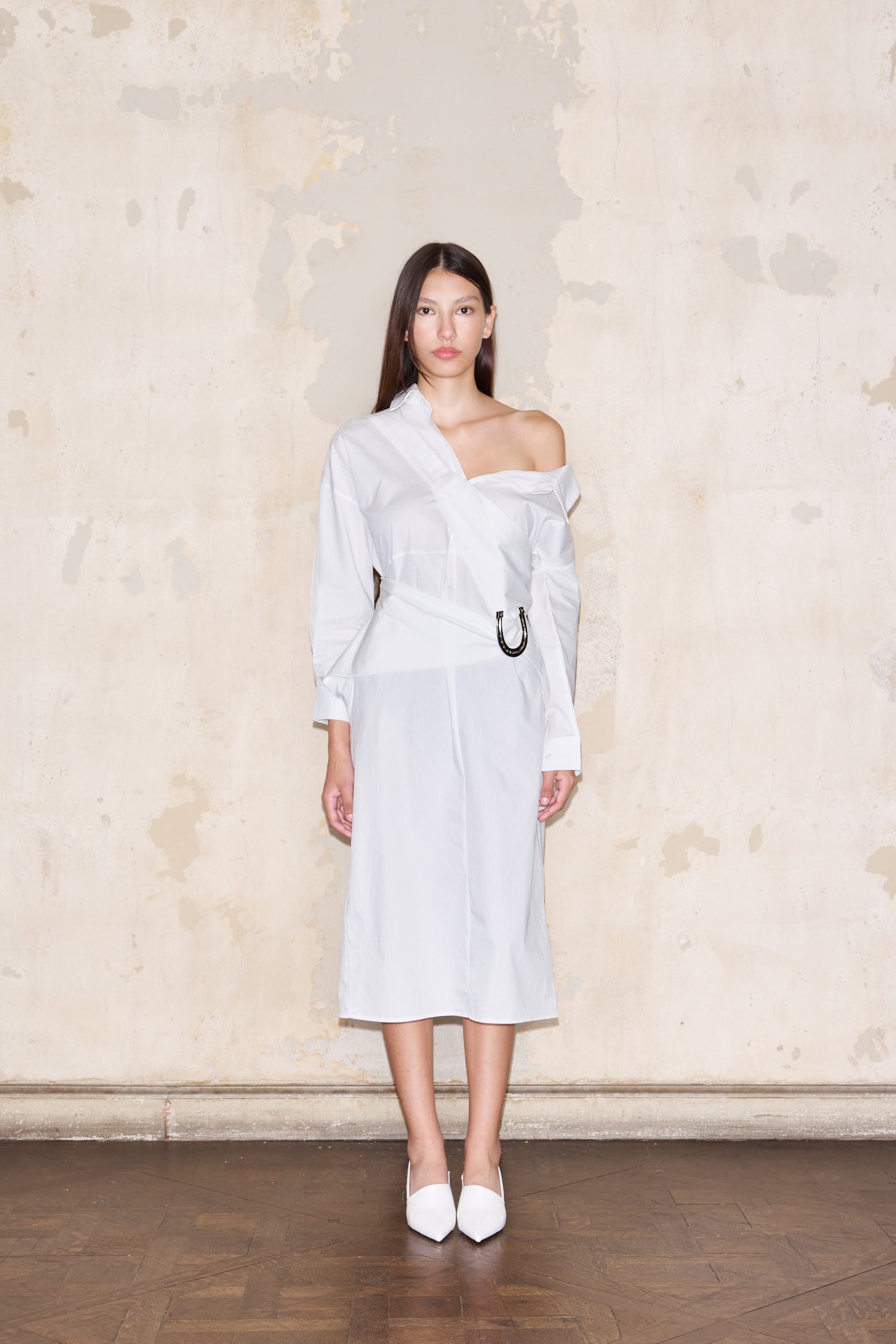 CAMISERO DRESS CRUDO