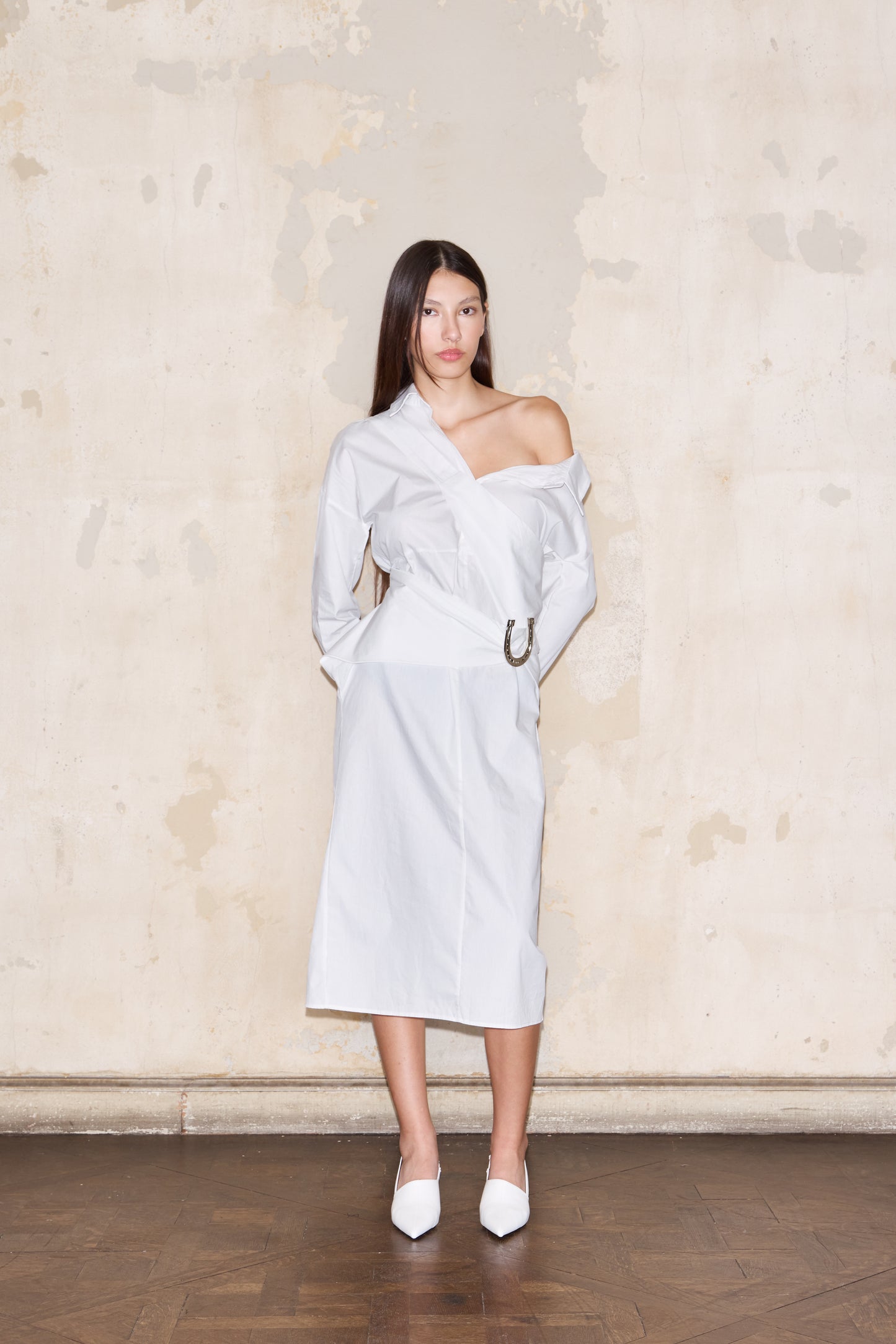CAMISERO DRESS CRUDO