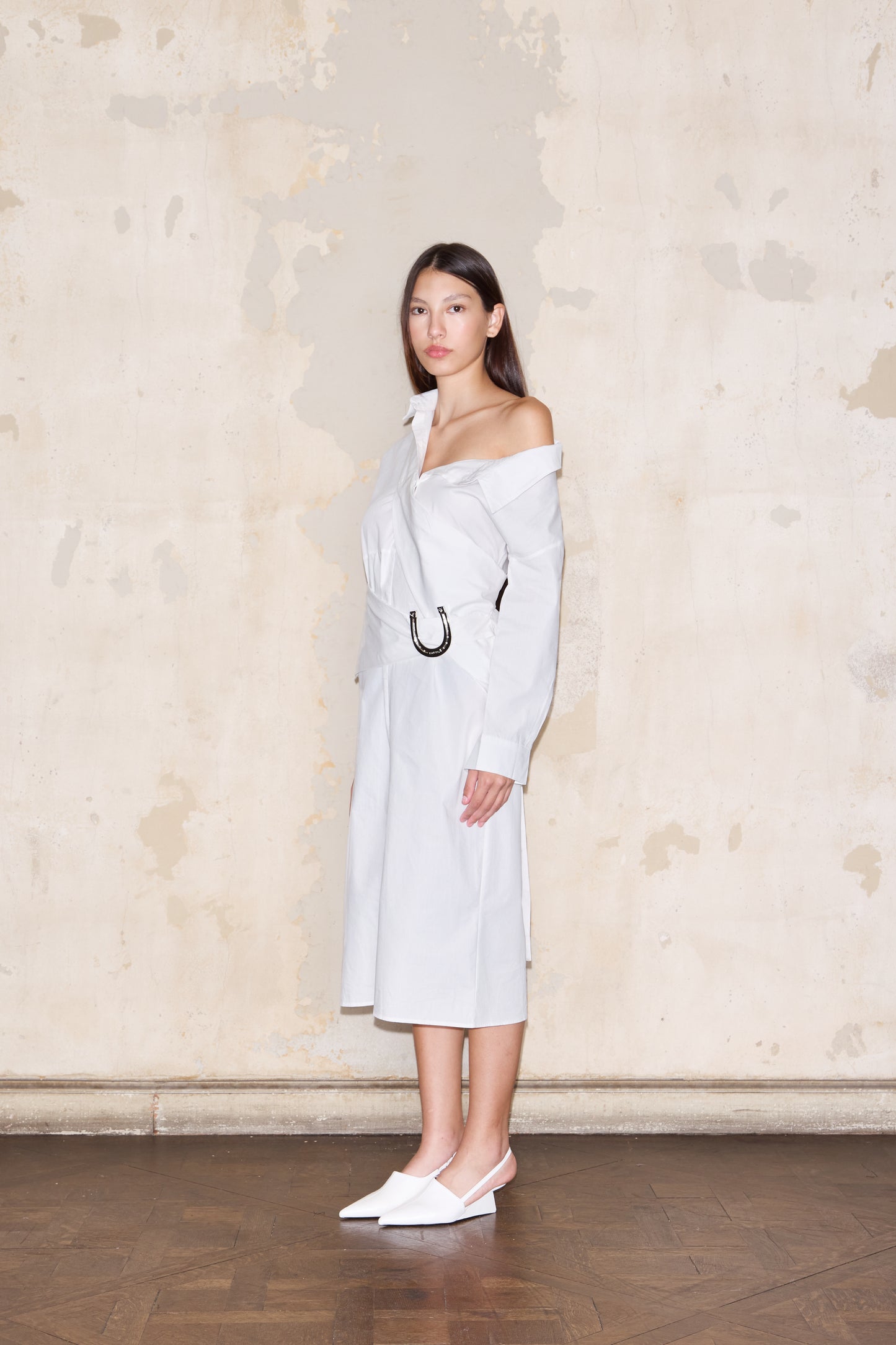 CAMISERO DRESS CRUDO