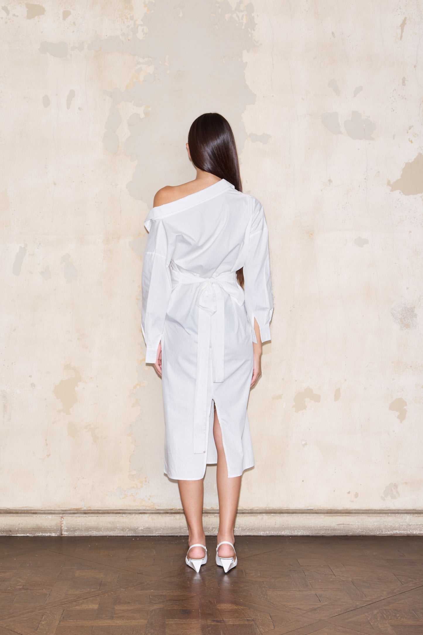 CAMISERO DRESS CRUDO