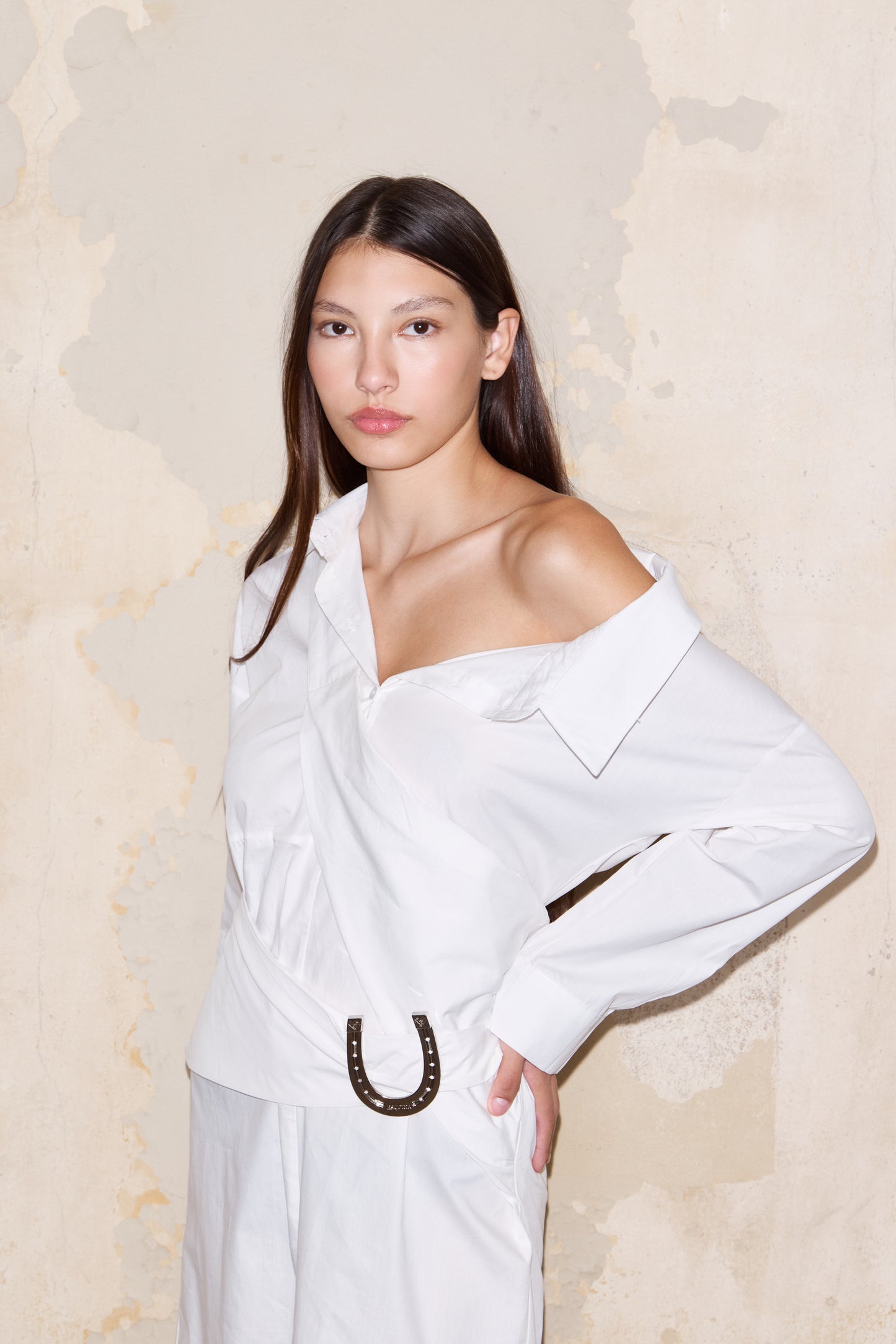 CAMISERO DRESS CRUDO