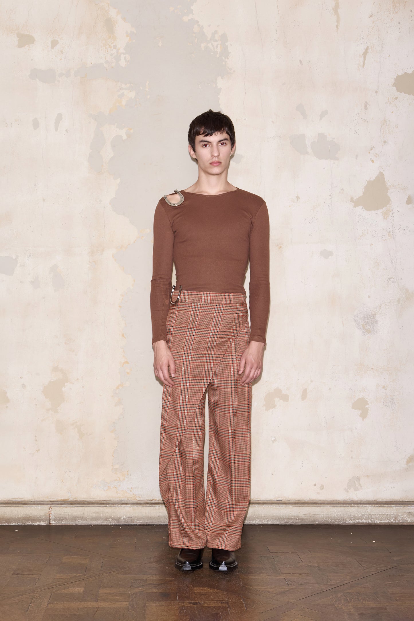 PIZURNO PANT PRINCIPE DE GALES ROJO