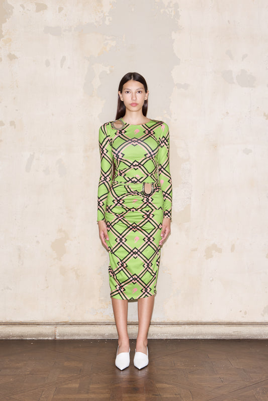 TOSCANA T-SHIRT PRINT VERDE
