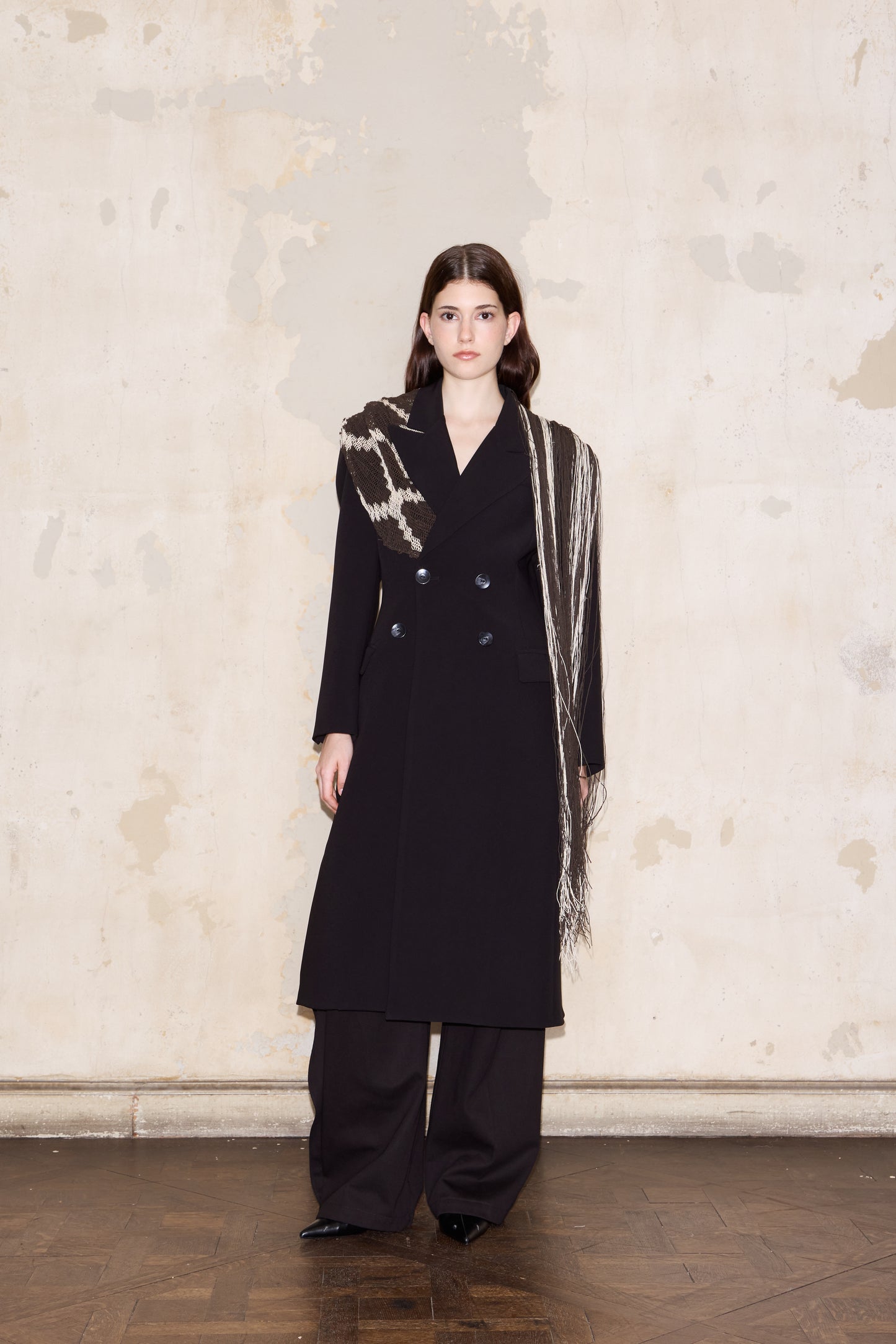 PELTIER COAT NEGRO - 𝙝𝙚𝙘𝙝𝙤 𝙖 𝙥𝙚𝙙𝙞𝙙𝙤